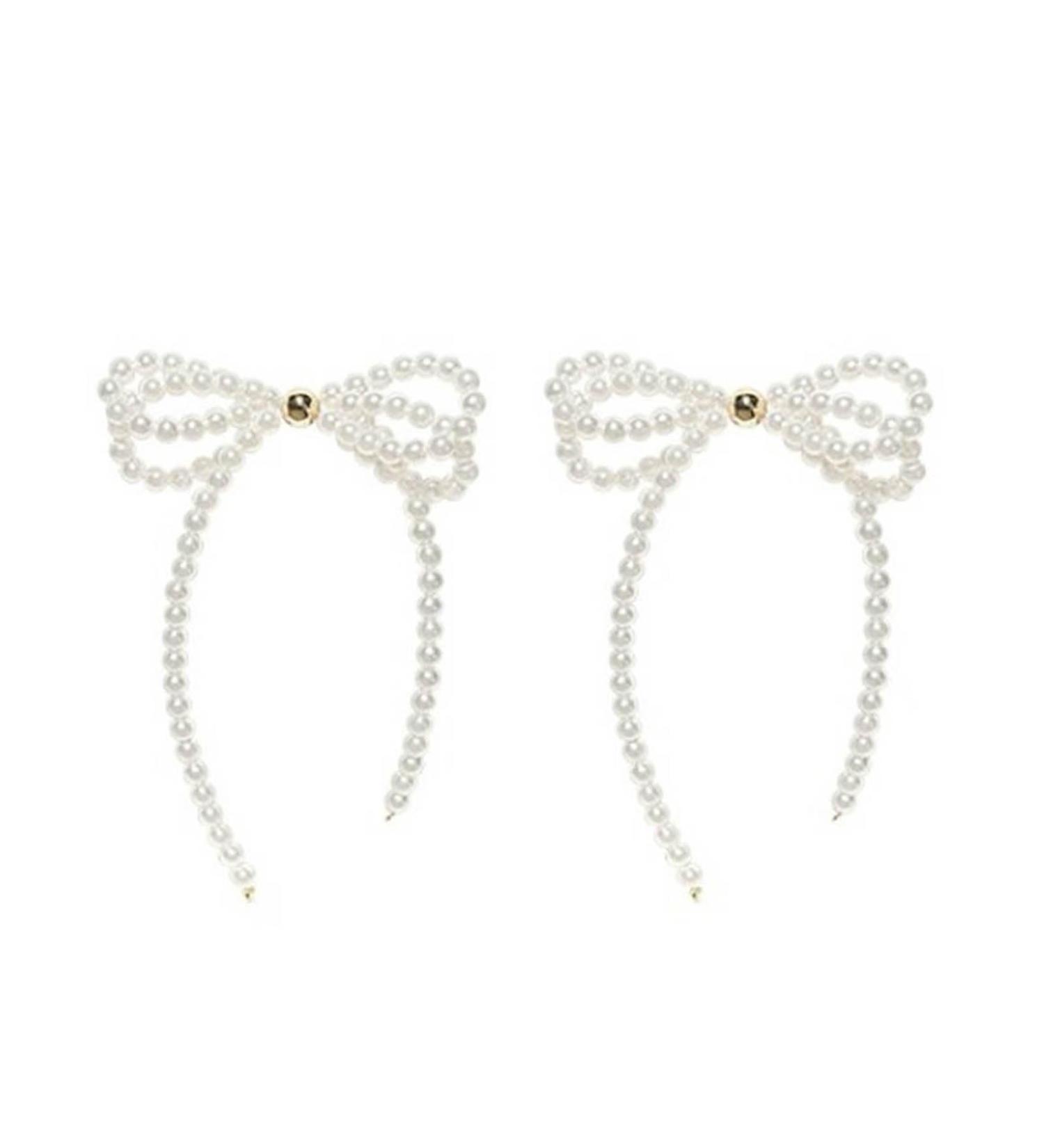 Shop Feylie Exaggerated Bowknot Earrings - High-Grade Luxury Summer Style | Trendy Resin Jewelry for Women | 2023 Fashion - Buy Online on GoSupps.com
