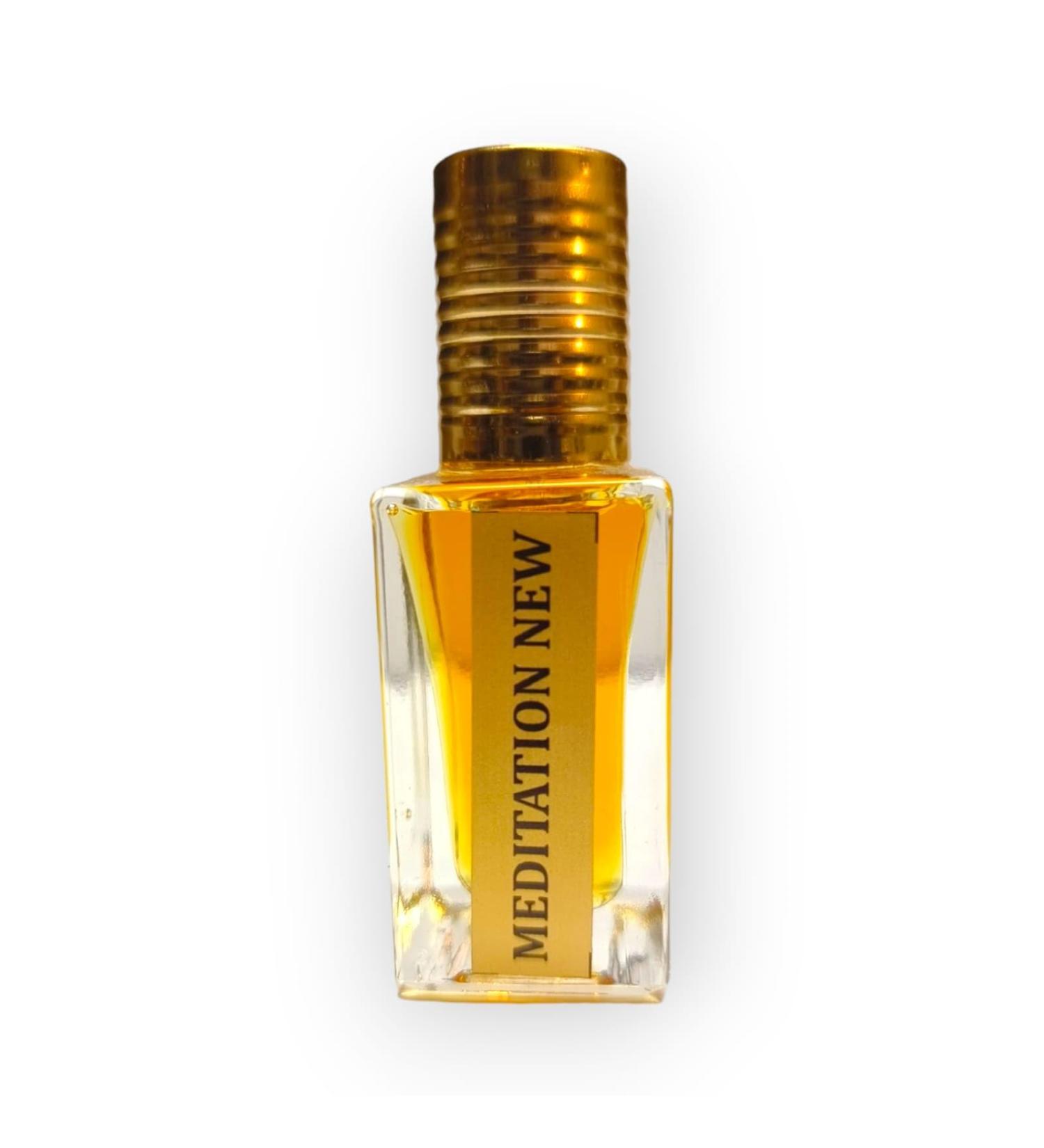 All Types Essential Oil Attar-Atar Parfum Oil Fragrance Perfume Unisex Men-Women Parfume Spray Scent Long Lasting Roll On Itar Semi Natural Non Alcoholic Volume: 12ML (0.4 Fl Oz) (Meditation New) - Buy Online on GoSupps.com