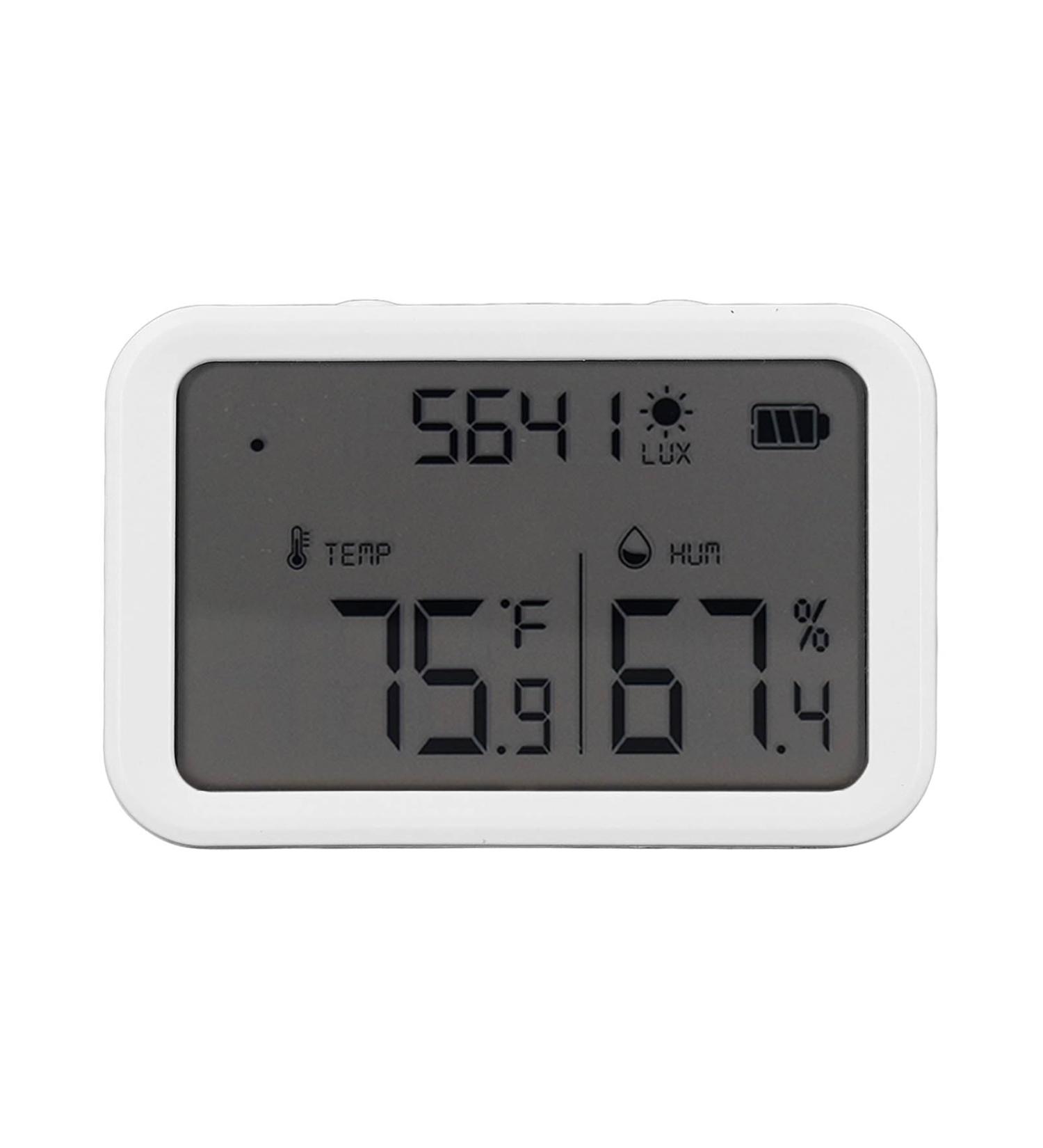 Tyenaza WiFi Thermometer Hygrometer | Intelligent Wireless Temperature & Humidity Monitor for Home & Pet Cages | Accurate Light Detection Sensor - Buy Online on GoSupps.com