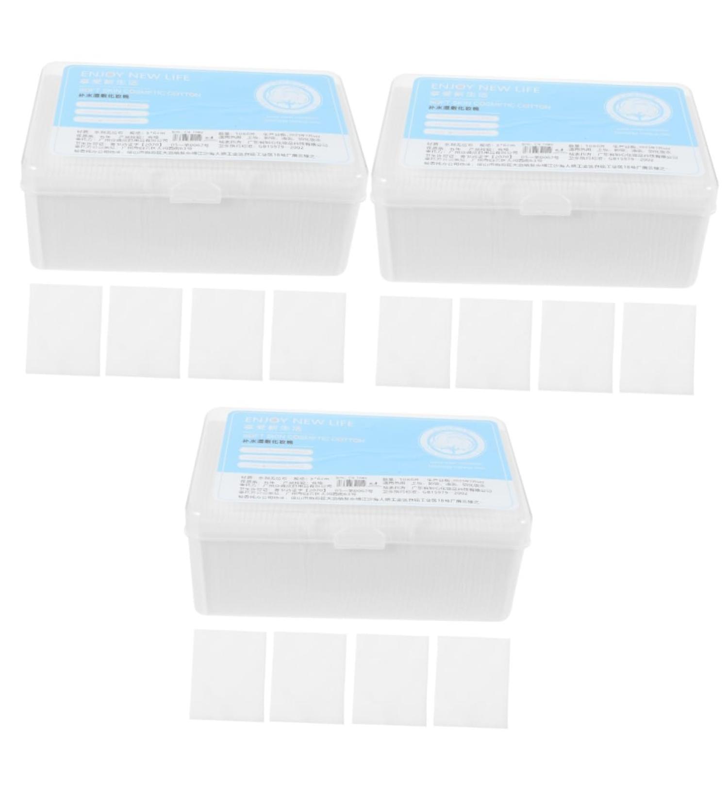 Beavorty 3240 Pcs Textured Nail Polish Remover & Cosmetic Cotton Pads - Premium Makeup Remover for Face & Skin Care - Buy Online on GoSupps.com
