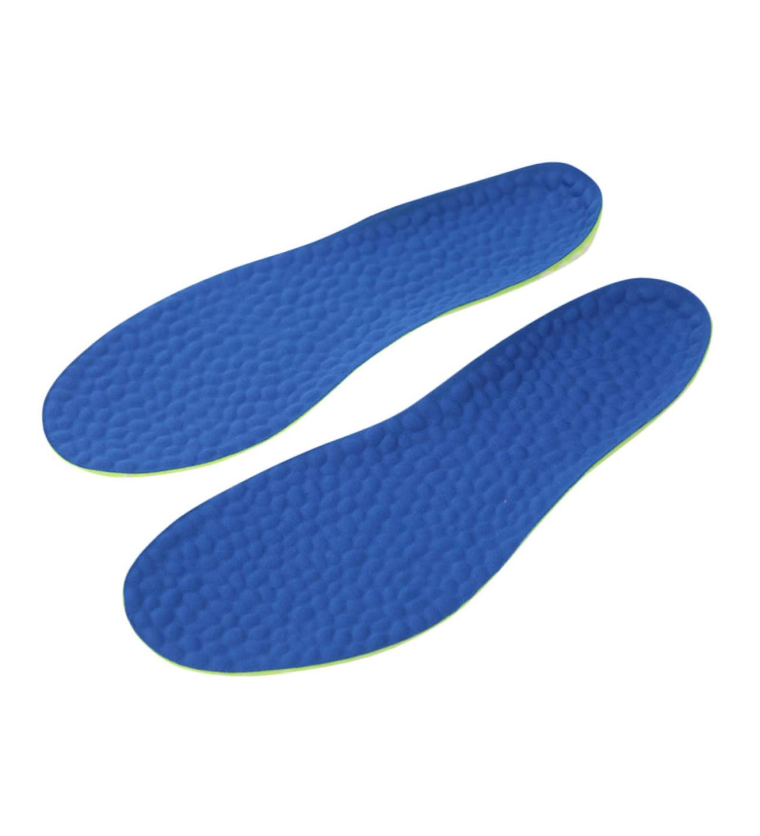 Buy Women's Sports Insoles - TPU Foam Sandals Blue Sole Pads 24x9.2 cm for Ultimate Comfort - Buy Online on GoSupps.com