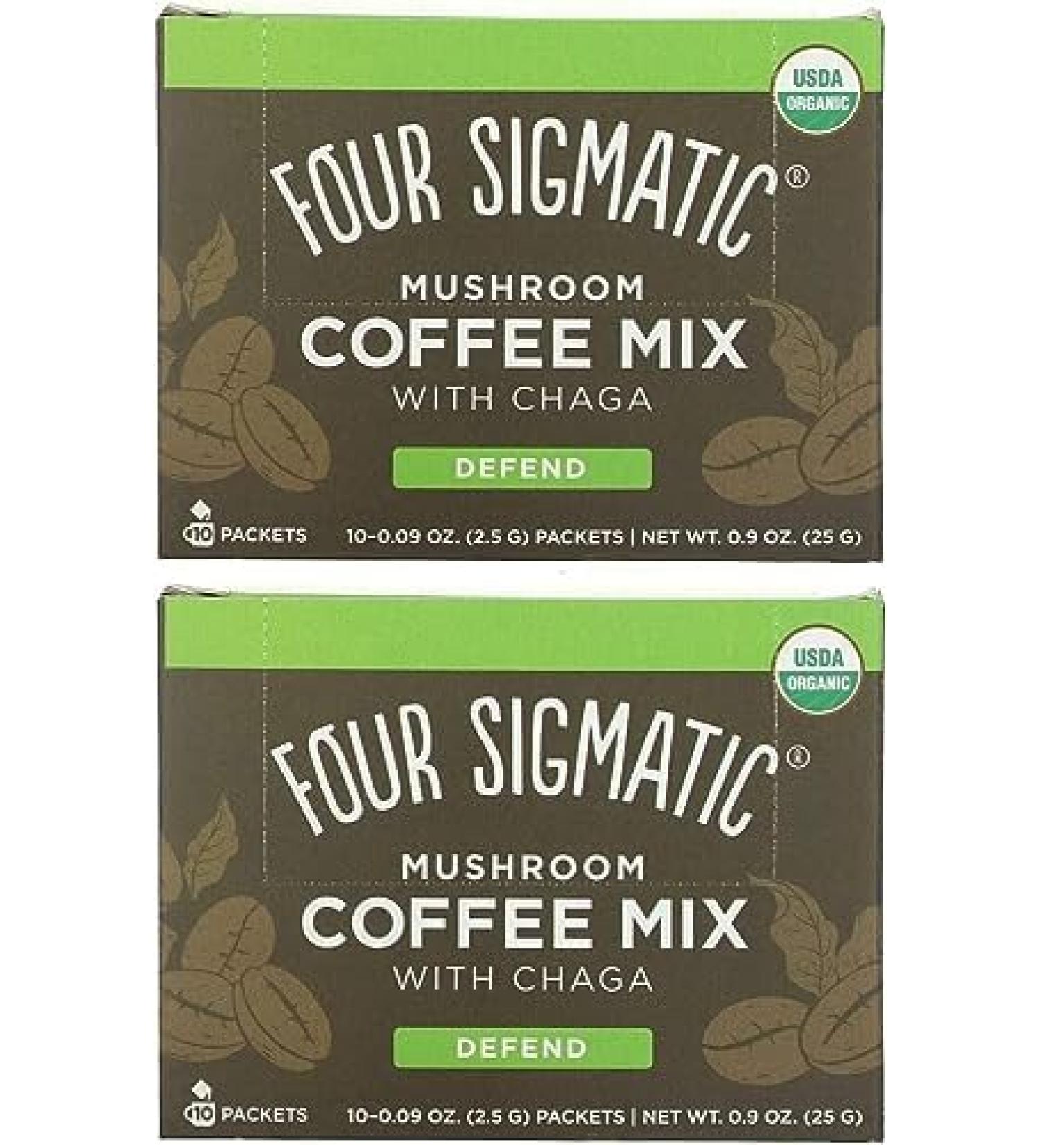 Four SIGMA FSF Mushroom Coffee Chaga & Cordyceps 10sach (2)