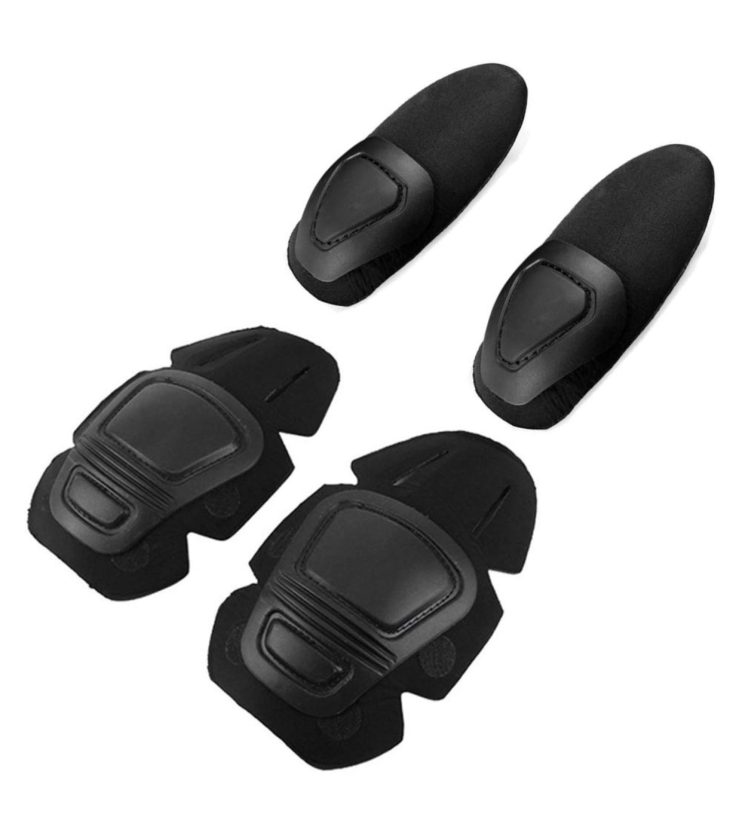 FIRECLUB Tactical G3 Combat Knee & Elbow Pads - Black | Military Airsoft Hunting Gear - International Shipping Available - Buy Online on GoSupps.com