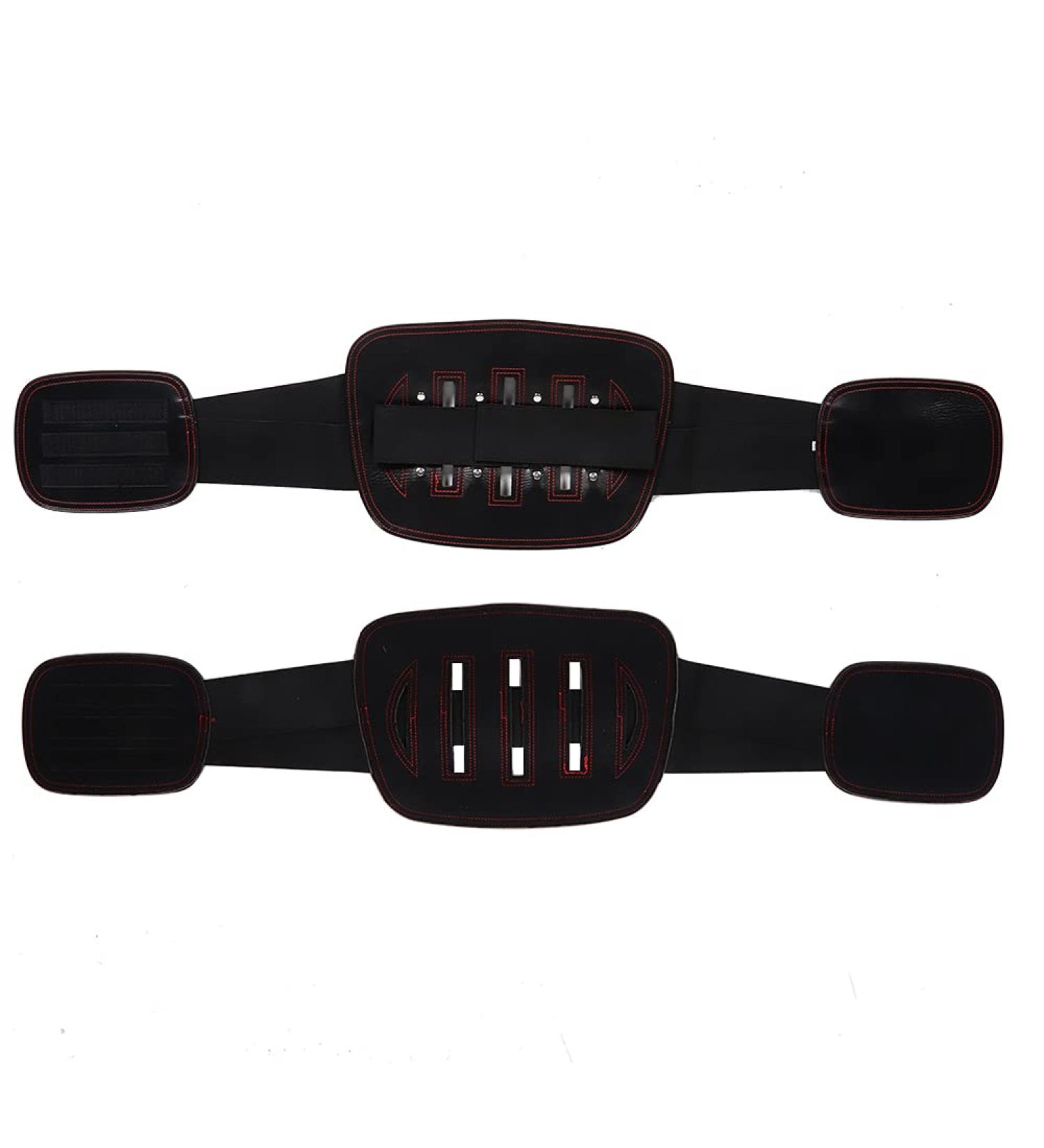 High-Quality Lordosis Support Belt for Lumbar Spine | Breathable Lower Back Pain Relief - Black #3 - Buy Online on GoSupps.com