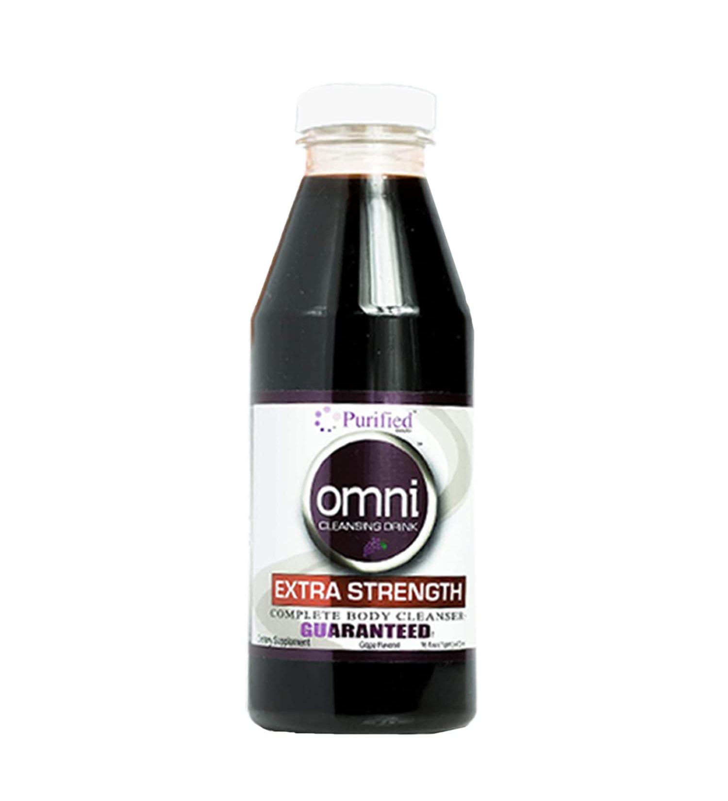 Omni Same Day Detox Cleanse Drink - Grape Flavor - 16 oz - Buy Online on GoSupps.com