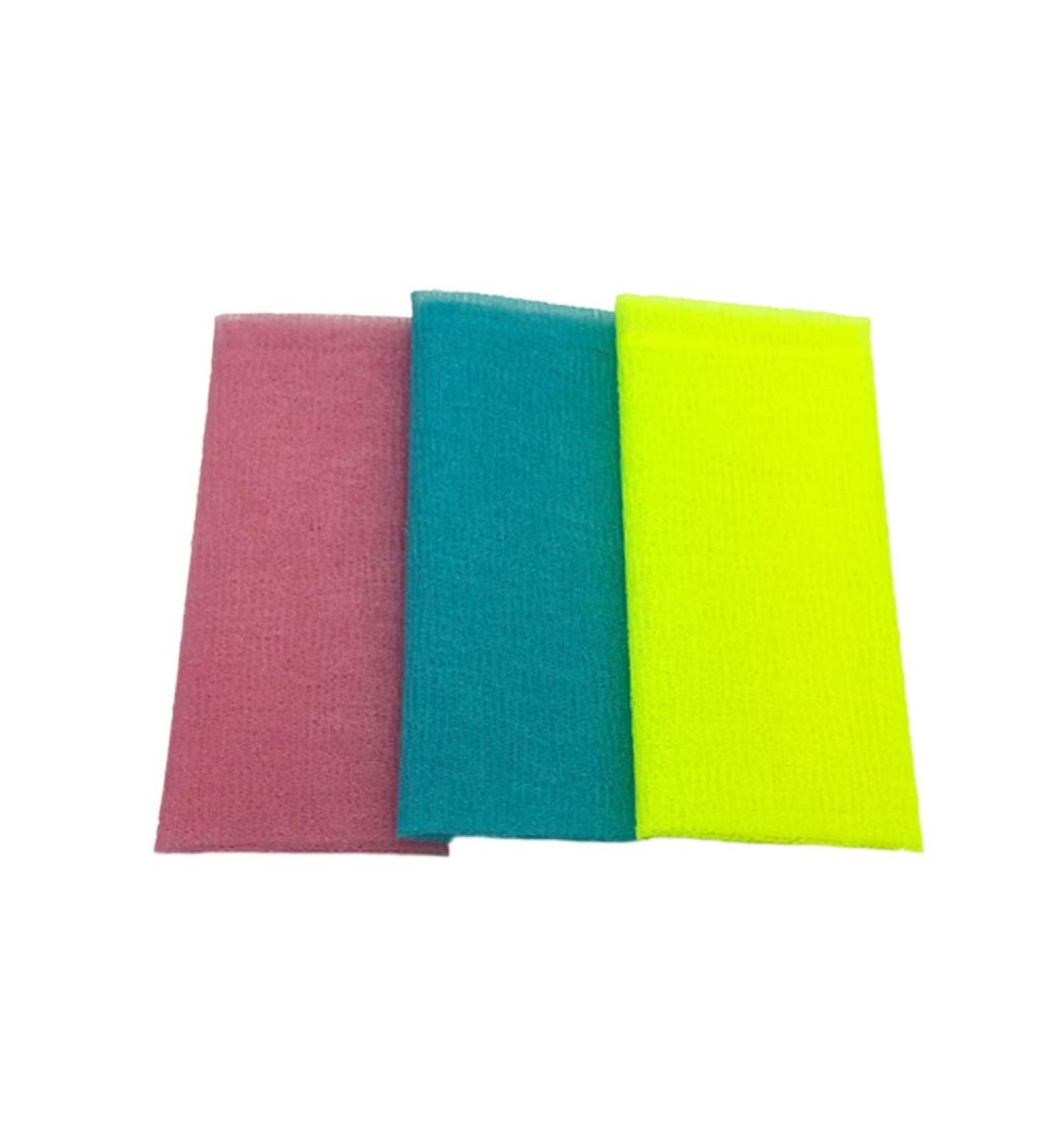 Healifty Japanese Washcloth 3-Pack | Exfoliating Bath Towels & Body Scrubber for Radiant Skin - Ideal Beauty Tool for Bathing - Buy Online on GoSupps.com