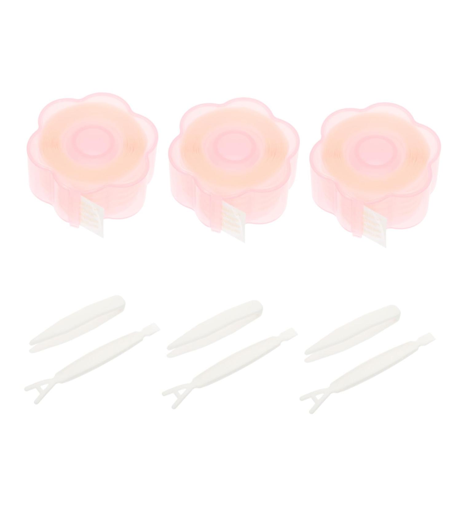 Angoily 3 Rolls Double Eyelid Sticker Makeup Tape Eye Makeup Tool Beautiful Eyelid Sticker Eye Sticker Lasting Eyelid Tape Eyelid Lift Stickers Lace Sticky Roll - Buy Online on GoSupps.com