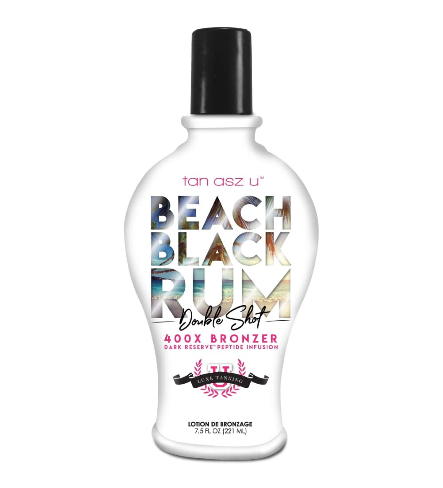 Tan Asz U Beach Black Rum Double Shot 400X Bronzer by Tan Inc (221ml)