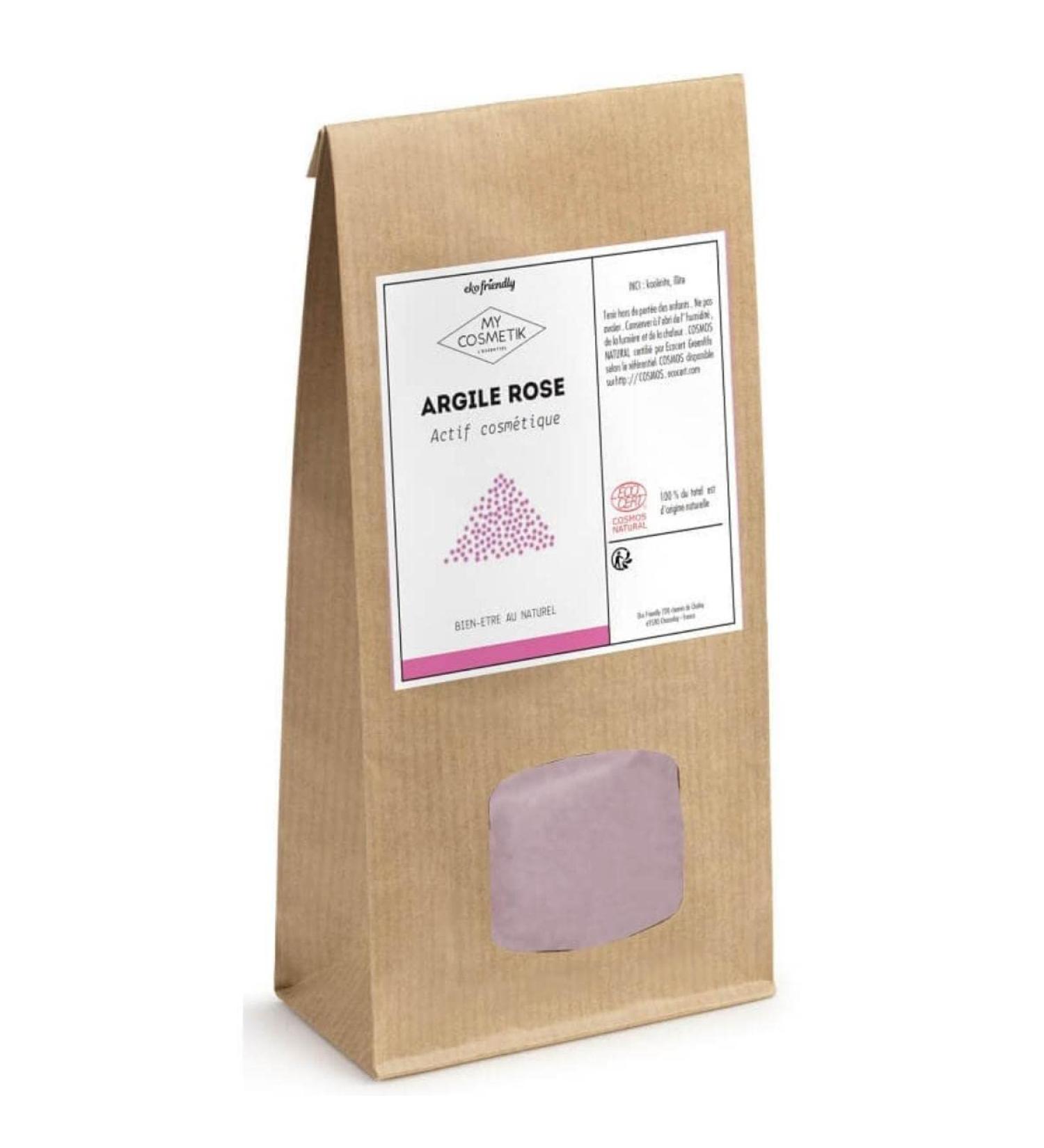Pink Clay Powder 200g | MY COSMETIK | Eco-Friendly Kraft Packaging | International Shipping Available - Buy Online on GoSupps.com