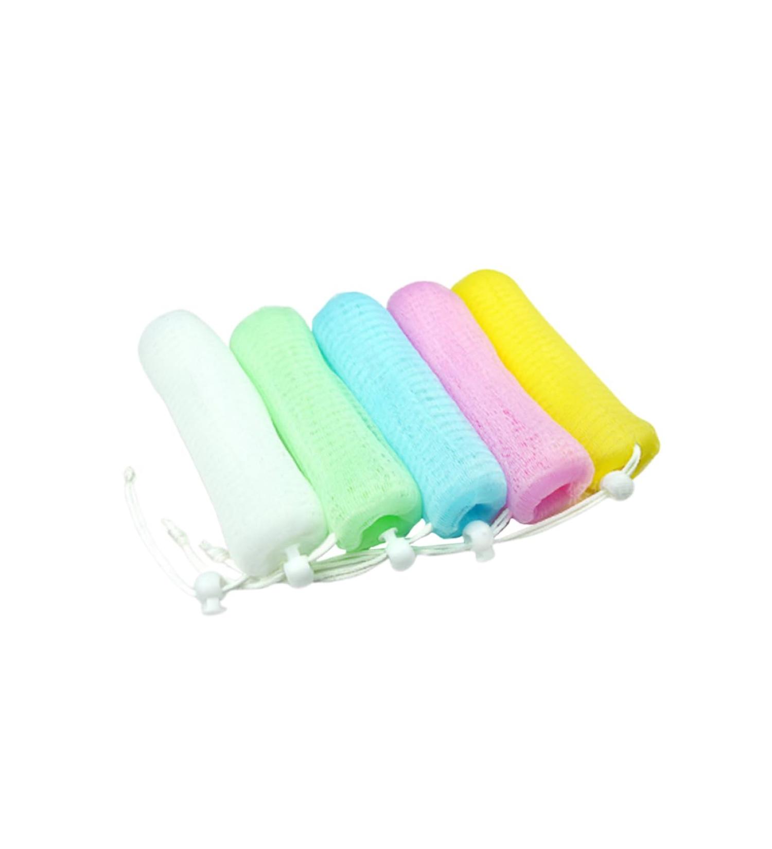 FRCOLOR 5pcs Natural Loofah Body Wash Refills - Eco-Friendly Shampoo Mesh Bags for Deep Cleaning & Exfoliation | International Shipping - Buy Online on GoSupps.com