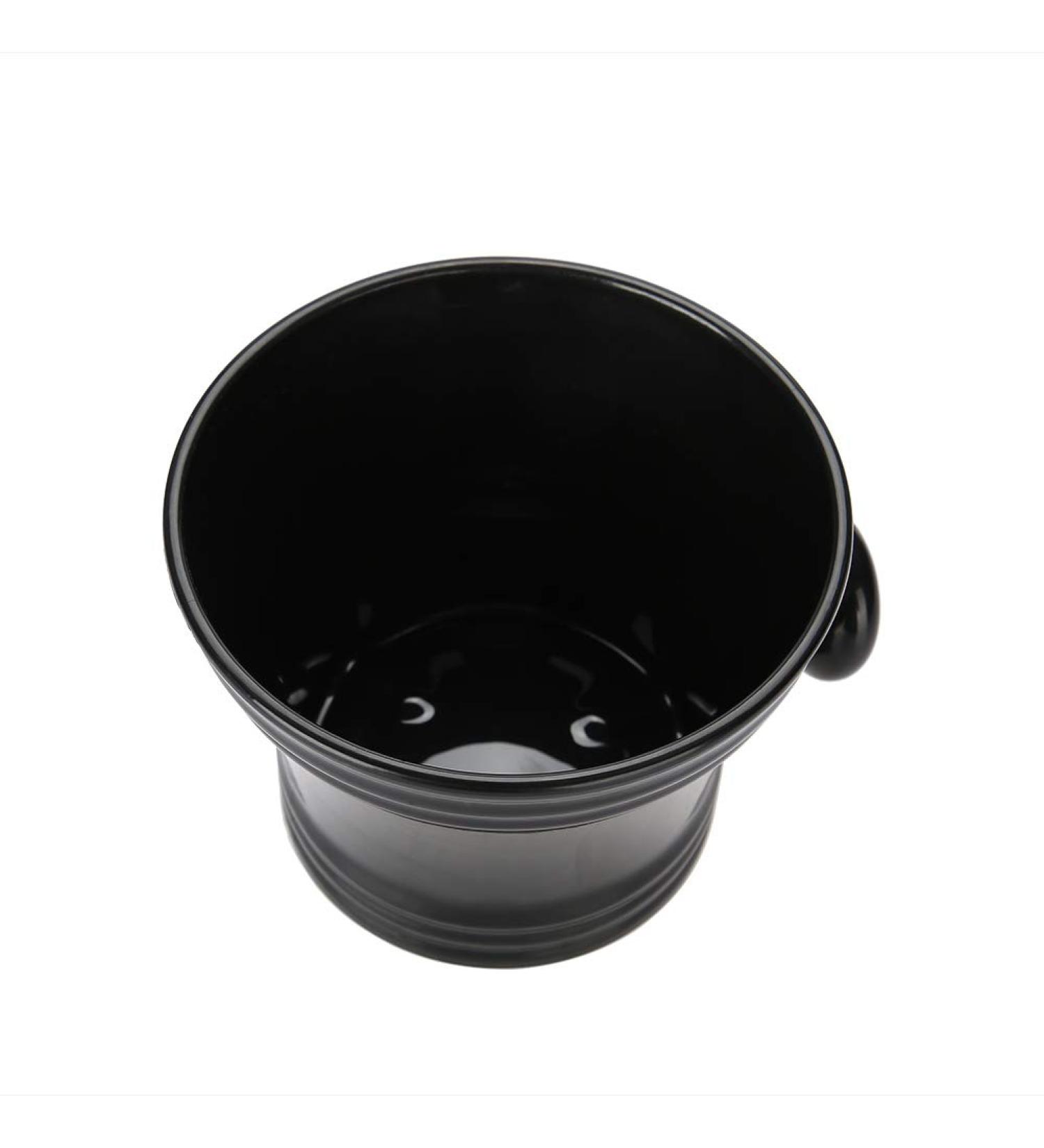 Buy Foam Shaving Cream Bowl - Black Plastic Shaving Bowl for Men | Ideal for Barber Shop Use - International Shipping Available - Buy Online on GoSupps.com