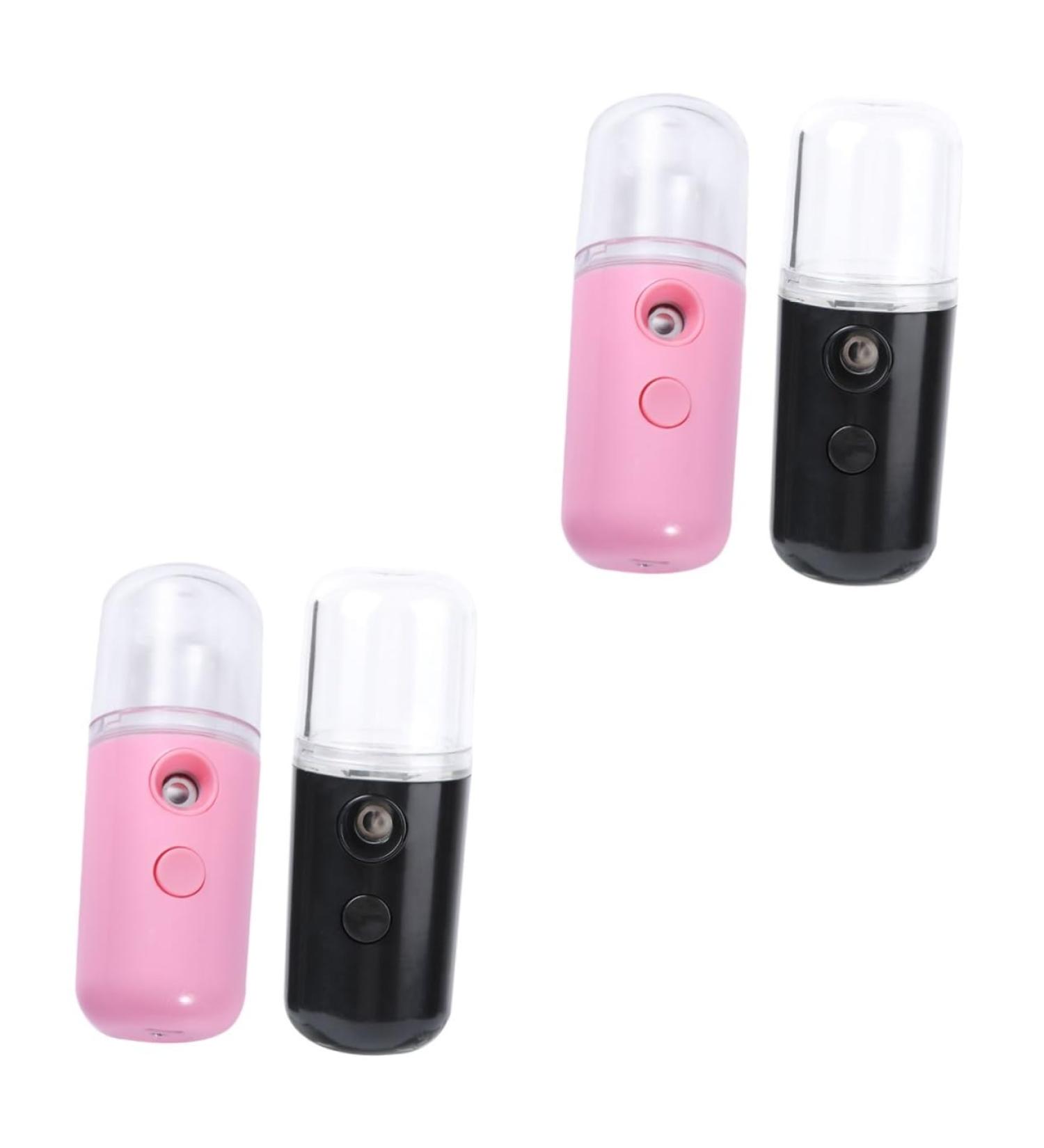 Healeved 4 Pcs Spray Hydrating Apparatus Facial Cleaner Spray Humidifier Spa Cleaner Bottle Plastic 10.5x3.5cmx2pcs - Buy Online on GoSupps.com
