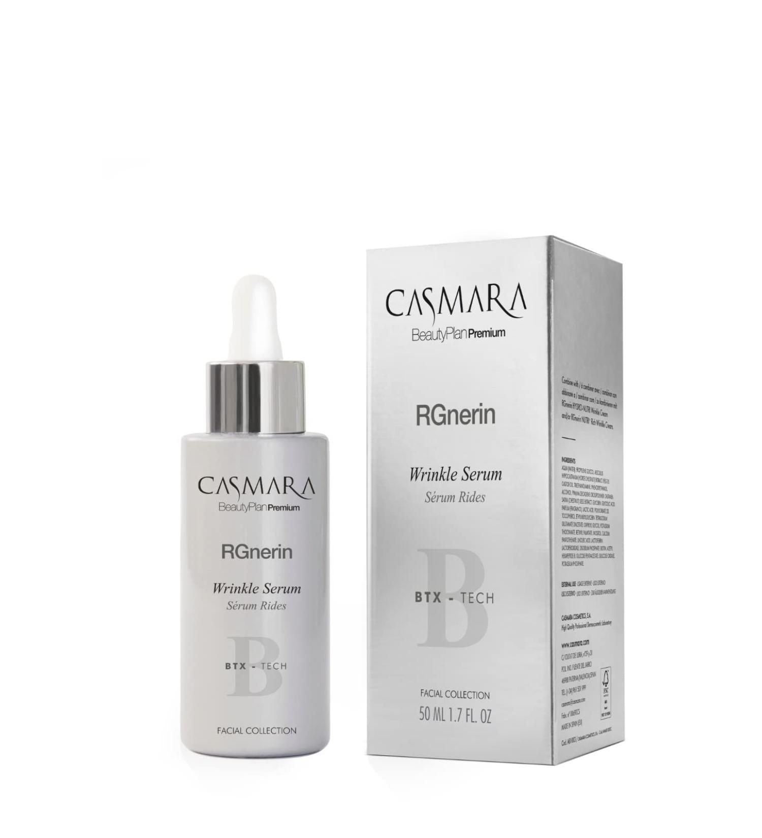 Casmara RGENERIN WRINKLE Regenerating Serum with Botox Effect that Fills Regenerates Smoothes and Inhibits Wrinkles 50 ml