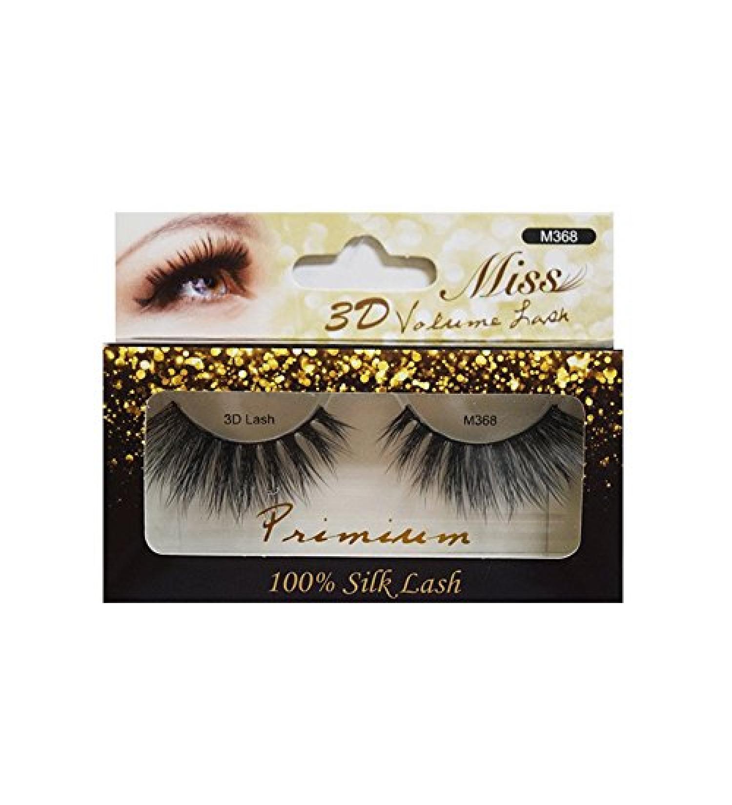 4 Pairs Miss Lash 100% Handmade Tapered 3D Volume Lashes M368 - Luxurious Lightweight & Long-Lasting Eyelash Extensions for All Occasions - Buy Online on GoSupps.com