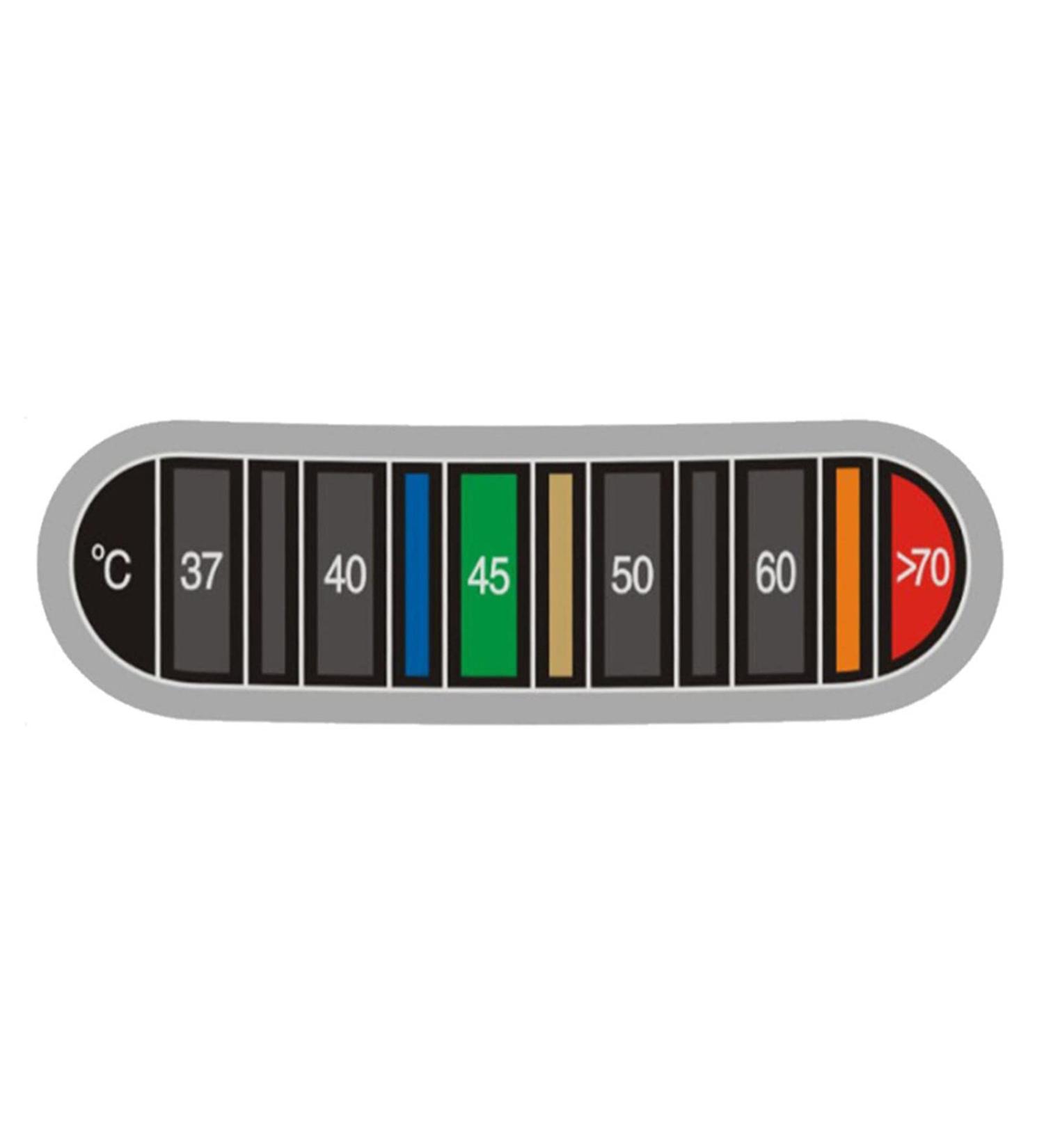 Luckxing 3-Piece Thermometer Sticker Set - Digital Temperature Strips for Aquariums & Coffee Cups - Accurate Celsius Temperature Measurement - Buy Online on GoSupps.com