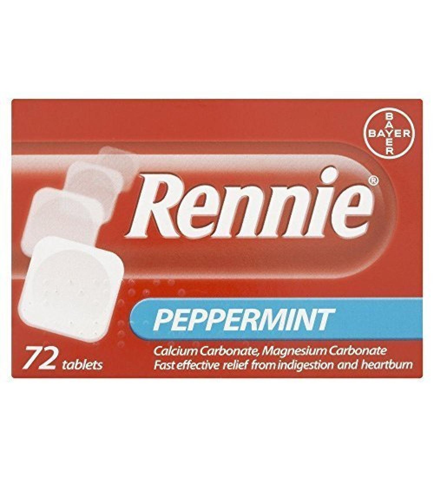 5 x Rennie Peppermint 72 by Rennie
