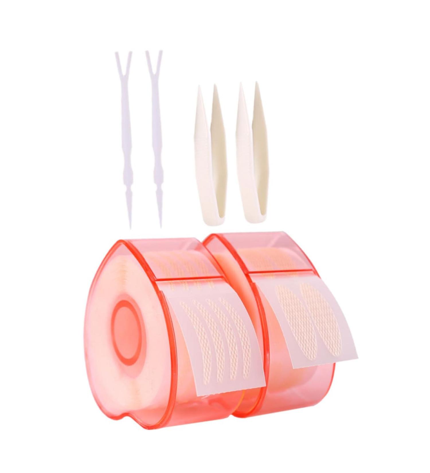 POPETPOP 6 Rolls Lace Double Eyelid Sticker Makeup Tape Eyelid Sticker Strip Eyelid Tape Sticker Makeup Set - Buy Online on GoSupps.com