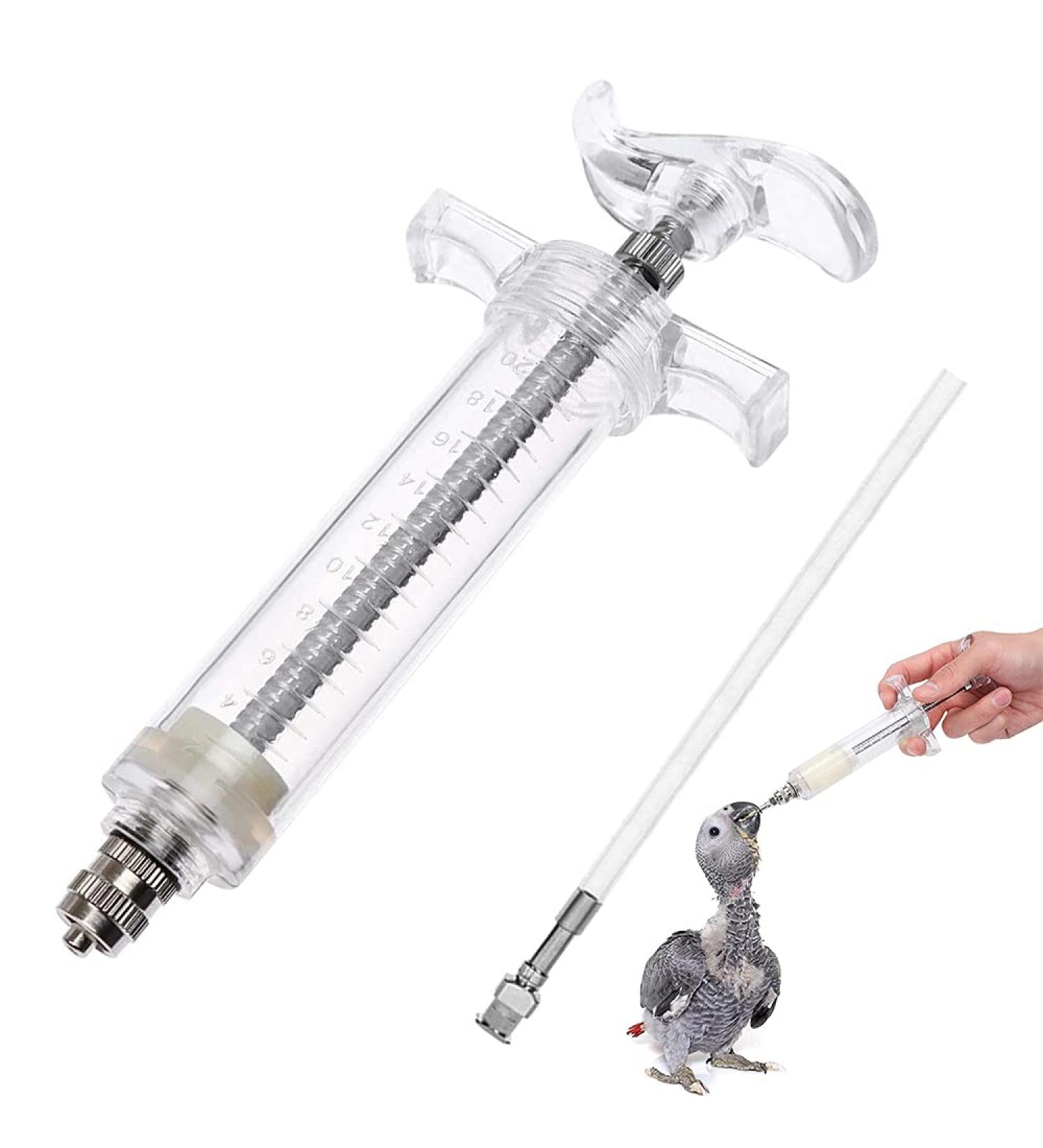 Hand Baby Birds Feeding Syringe Baby Birds Parrot Hand Feeding Device Baby Birds Feeding Tubes Used for Feeding Milk Medicine for Sick Birds - Buy Online on GoSupps.com