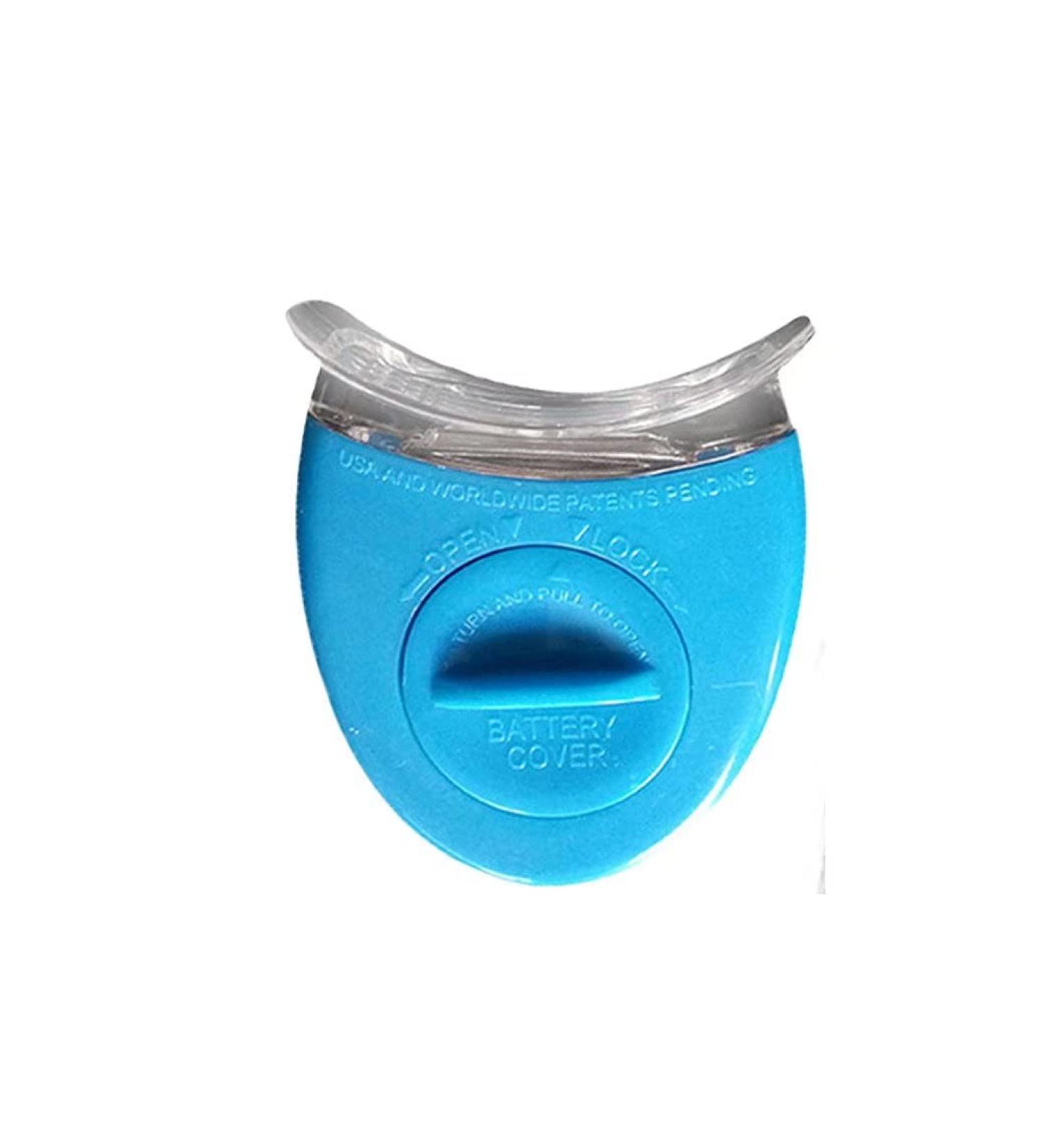 Pure teeth whitening with LED light tooth whitening accelerator blue light