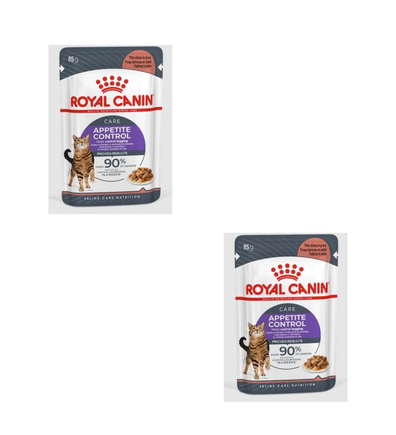 Royal Canin Appetite Control Care Complete Adult Wet Food in Gravy 24 x 85g - Buy Online on GoSupps.com