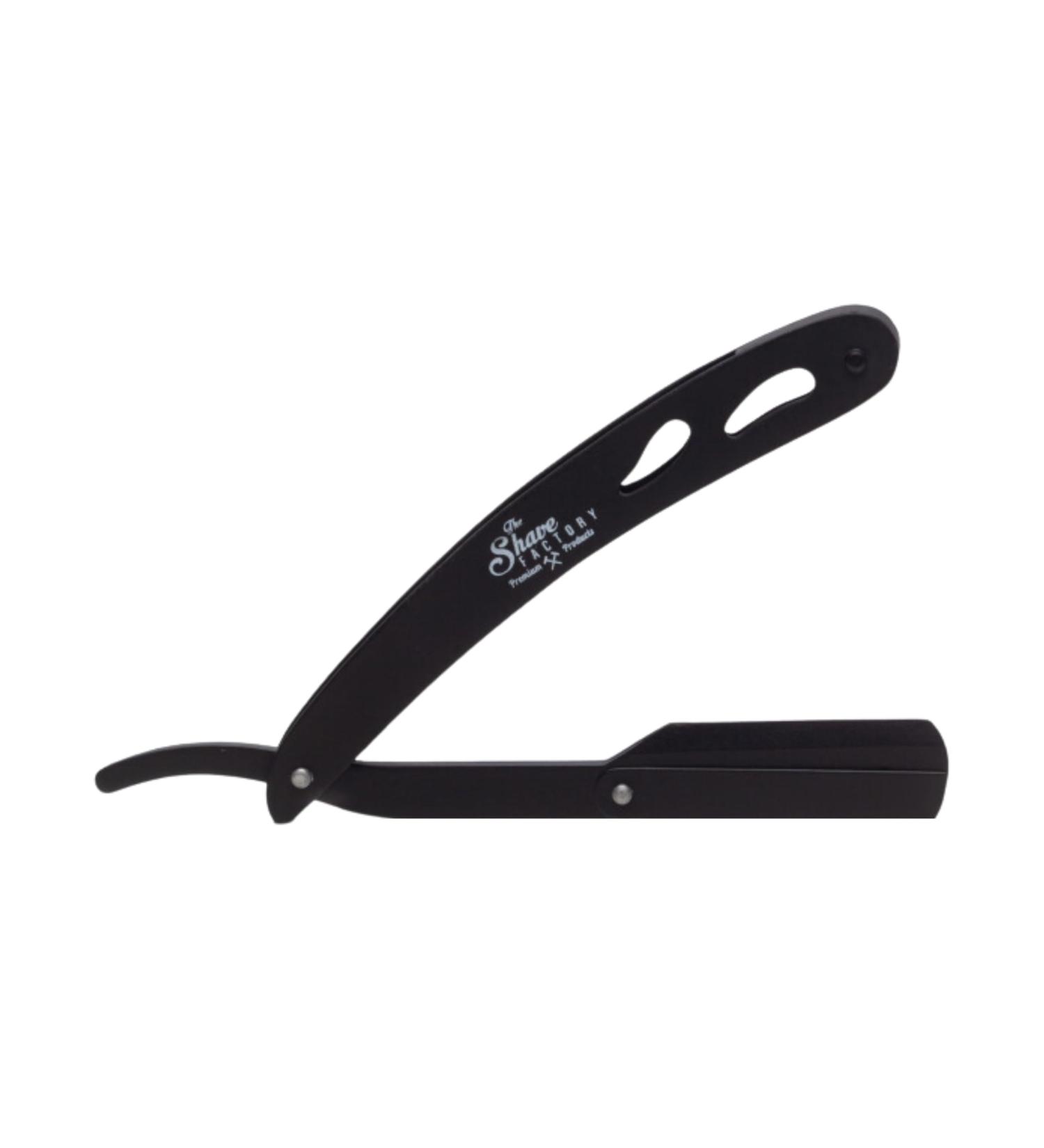 Buy Shaving Factory Metal Safety Razor - Heavy/Black | Premium International Shipping - Buy Online on GoSupps.com