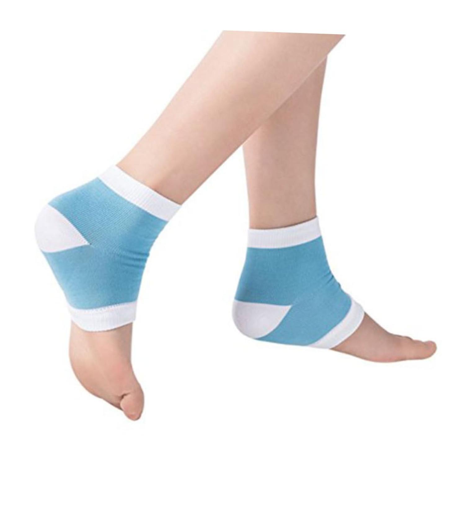 DOITOOL Heel Socks Lotion Socks Unisex Socks Spa Heel Sleeve Nylon Socks Calcetines para Mujer Womens Blue Socks Toeless Spa Socks Spa Moisturising Sock Moisturizing Socks Breathable Miss - Buy Online on GoSupps.com