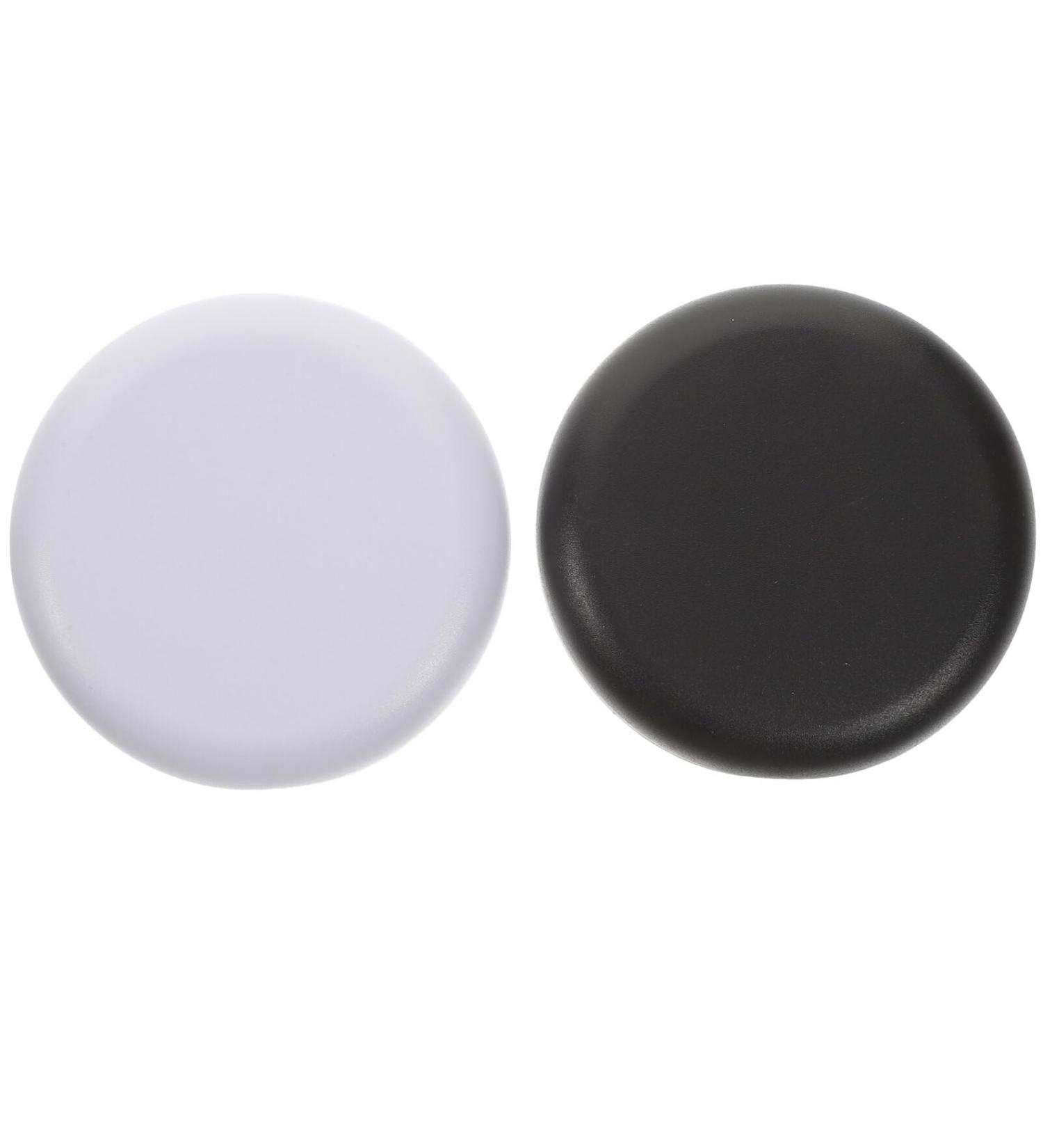 Fomiyes Silicone Tooth Clip Holder - Orthodontic Prosthesis Case | 2 Pack Retainer Storage Box | Black & White | 8.5x8.5 cm & 5x2.8 cm - Buy Online on GoSupps.com