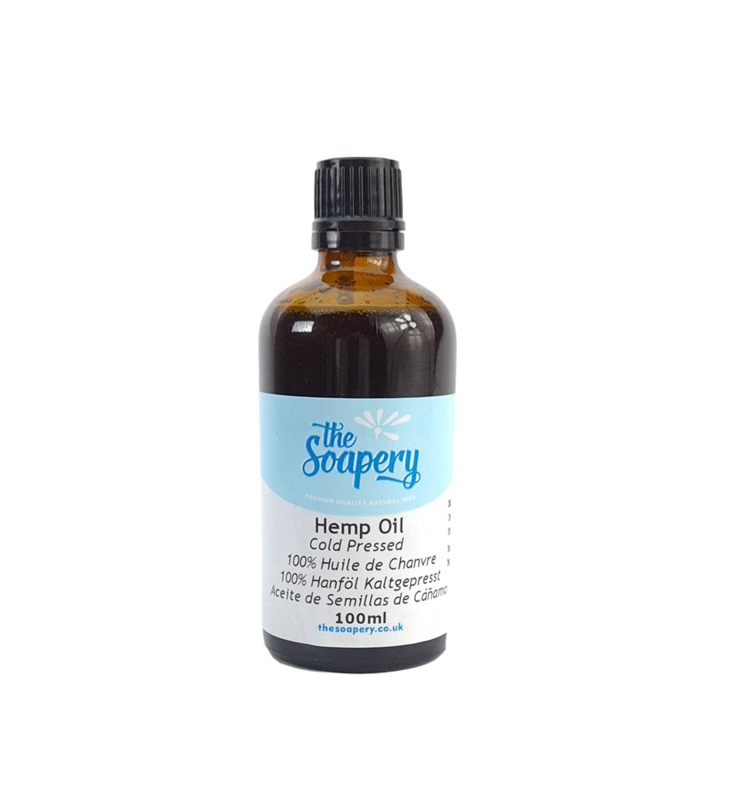 Hemp Oil - 100 ml - 100% Pure, Virgin, Cold Pressed, Vegan