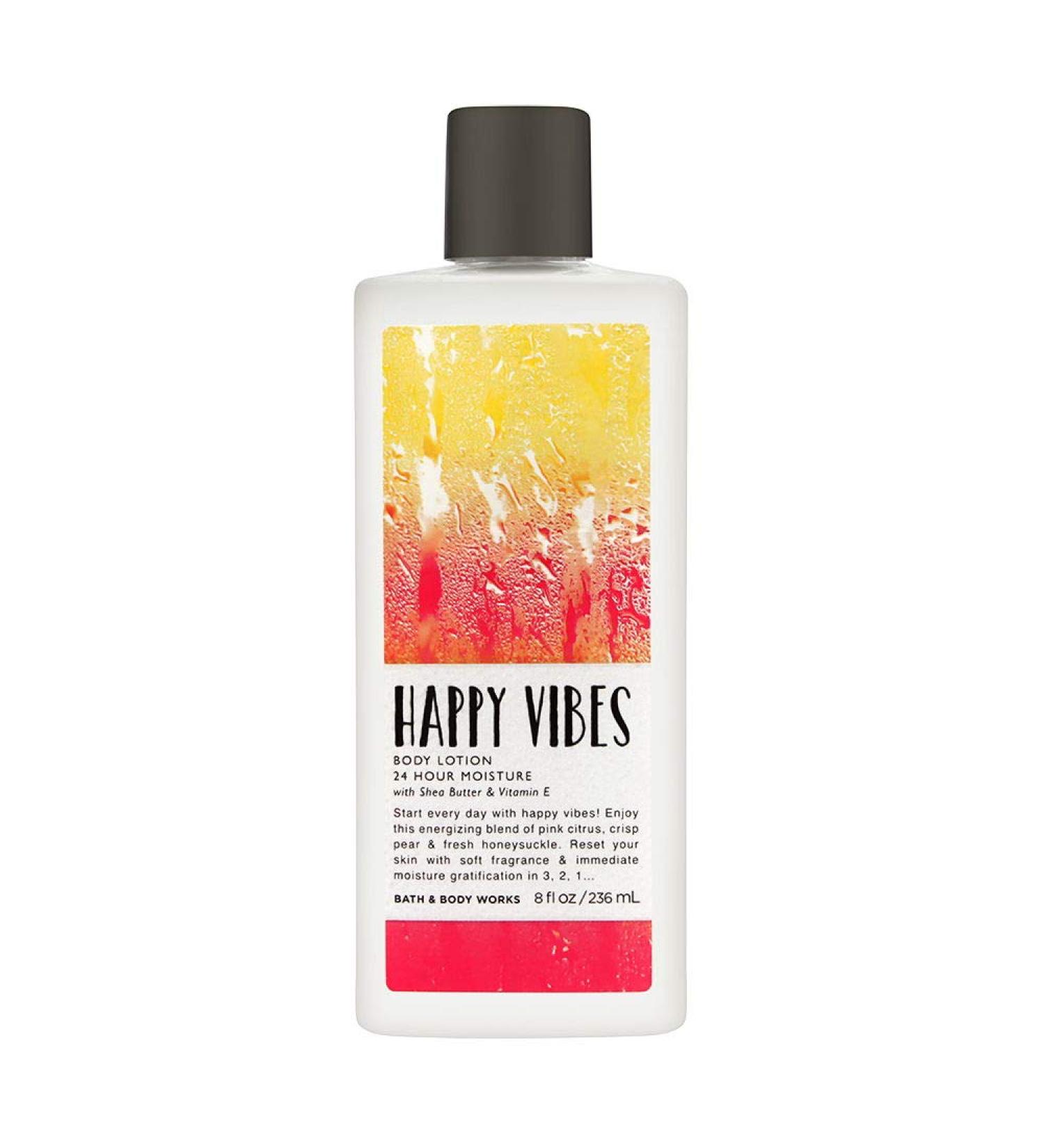 Bath & Body Works Super Smooth 24Hr Moisture Lotion Happy Vibes