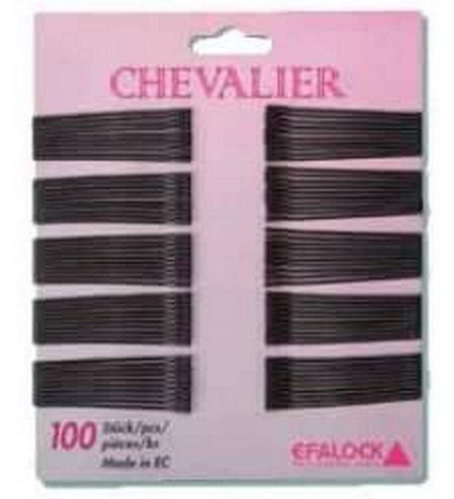 Efalock Professional Chevalier hair clips 7 cm black 1 pack (1x 100 pieces)