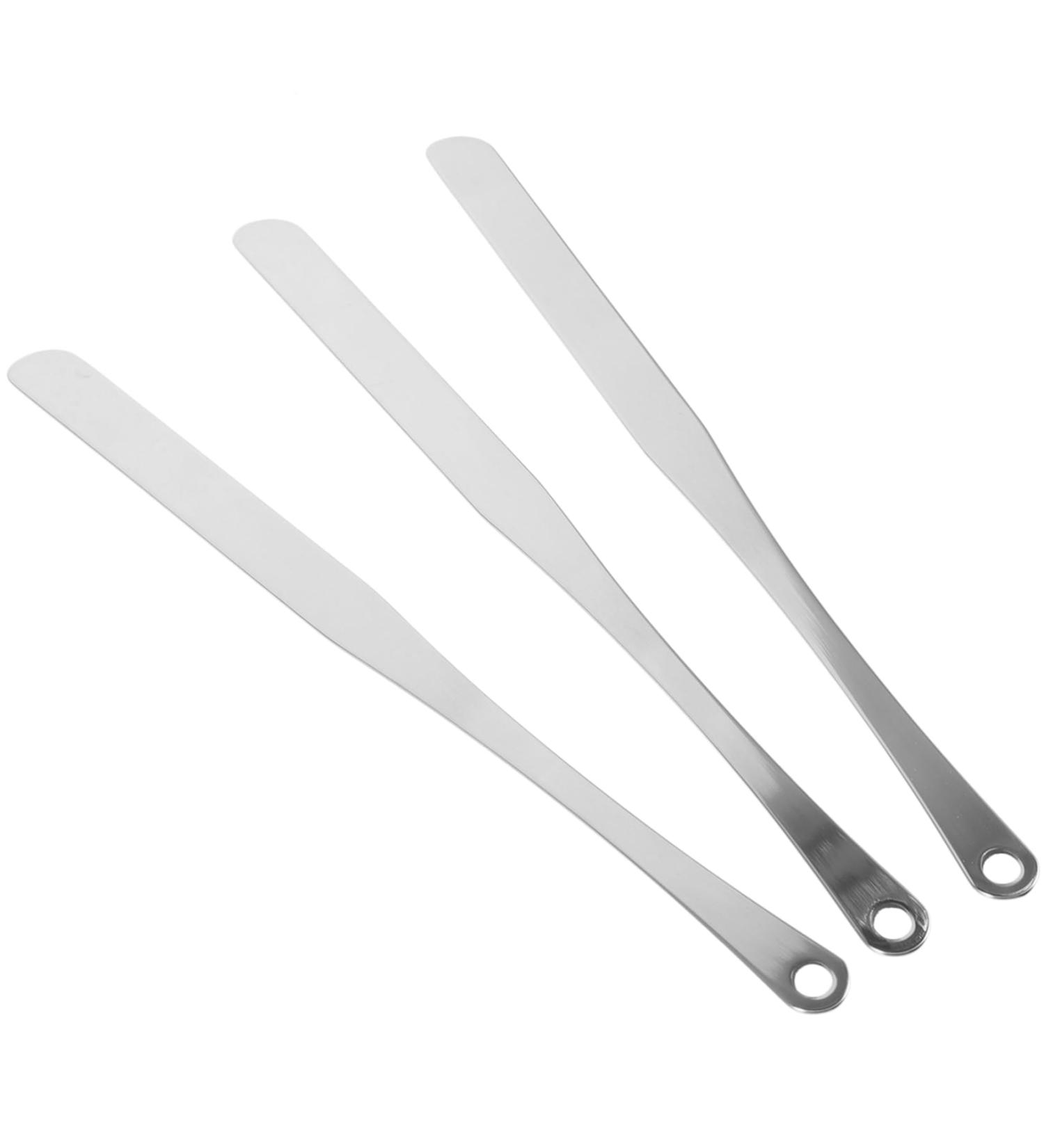 Housoutil Korean Makeup Kit 3 in 1 Foundation Mixing Spatula Hole for Mixing Pigments and Creams 157x09cm as shown - Buy Online on GoSupps.com