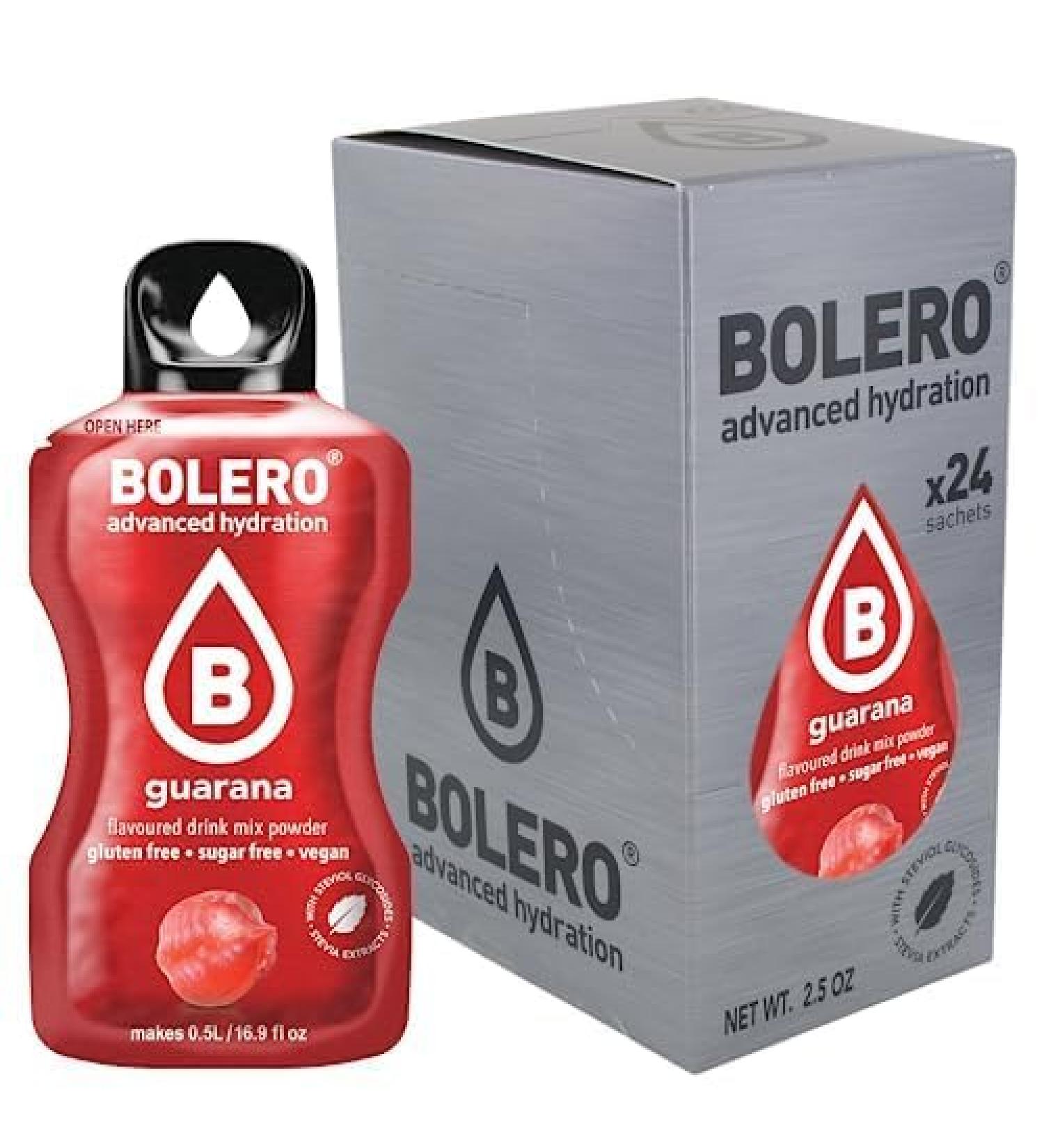 Bolero 24x3 | Sugar-free powdered juice sweetened with stevia + vitamin C | for children and athletes | gluten free vegan | - Buy Online on GoSupps.com