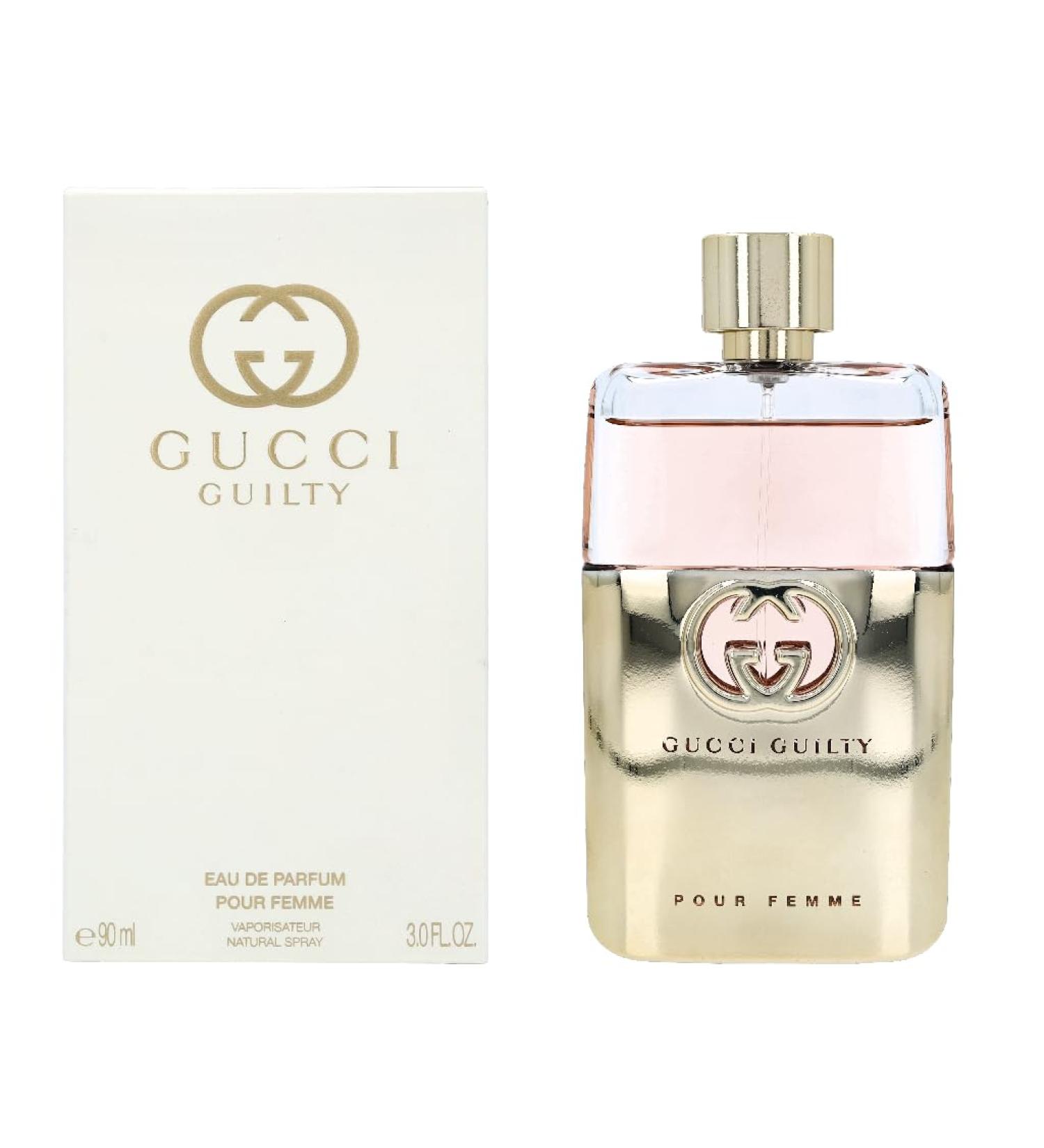 Gucci Guilty Pour Femme Eau de Parfum Spray for Women - 3 Oz clean 3 Fl Oz (Pack of 1) - Buy Online on GoSupps.com