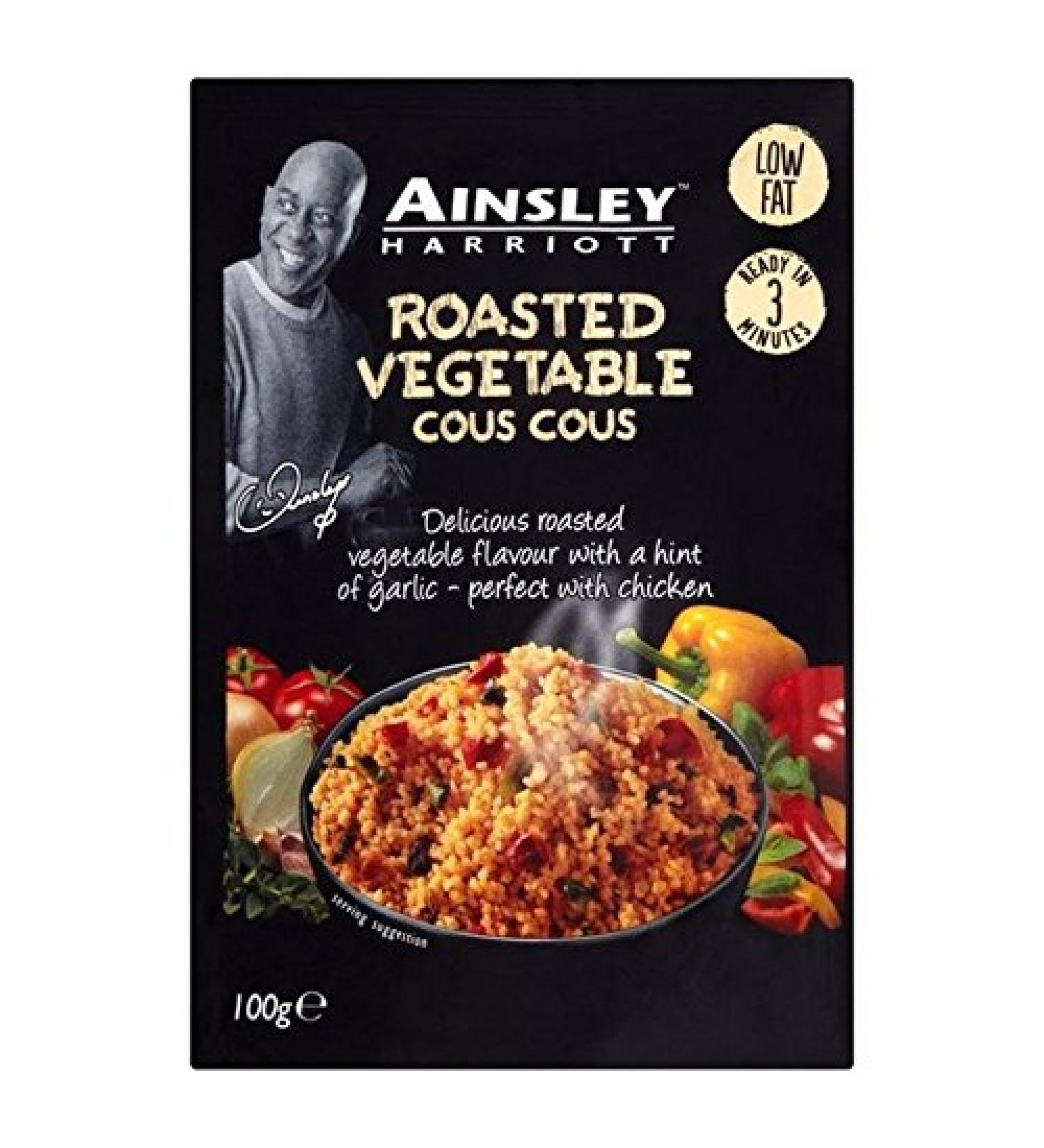 Ainsley Harriott Roasted Vegetable Cous Cous 100g (Pack of 2)