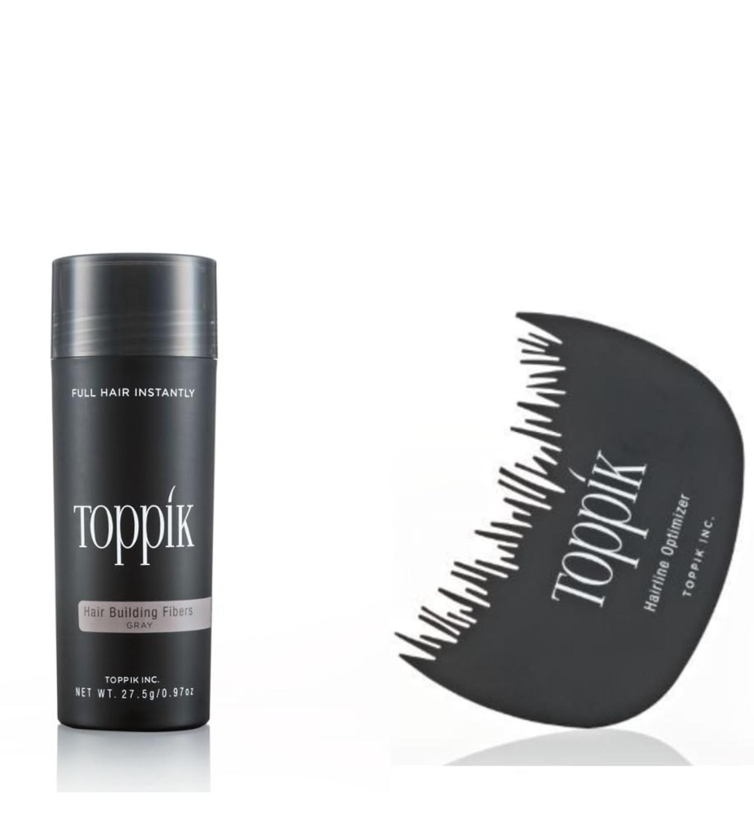 TOPPIK 27.5g Grey Hair Thickener & Hairline Optimizer Special Offer | Buy Internationally - Buy Online on GoSupps.com