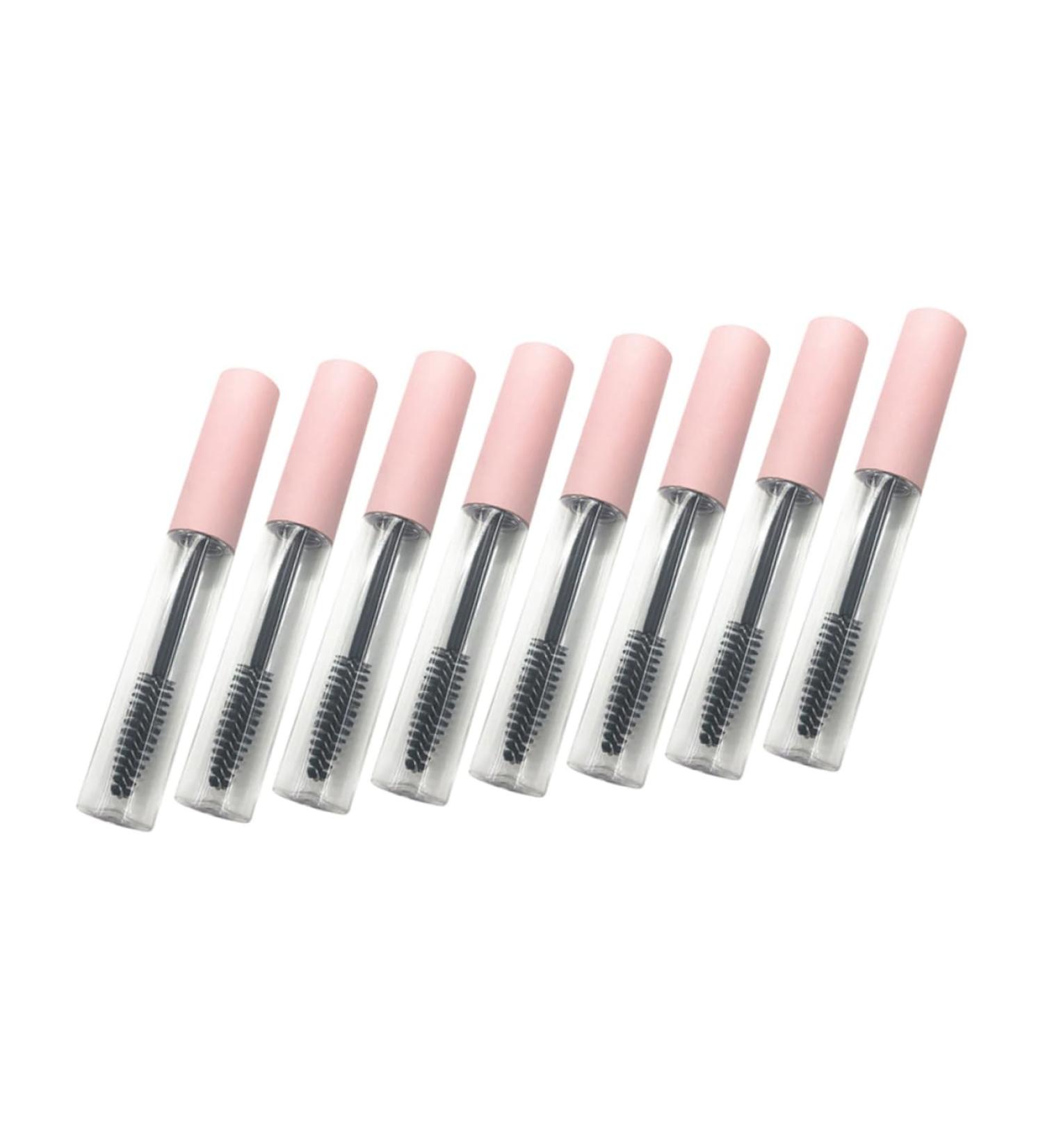 Healeved 24 Pcs Mascara Tube Portable Eyelash Brush Makeup Mascara Bottles Lipstick Tube Abs - Buy Online on GoSupps.com