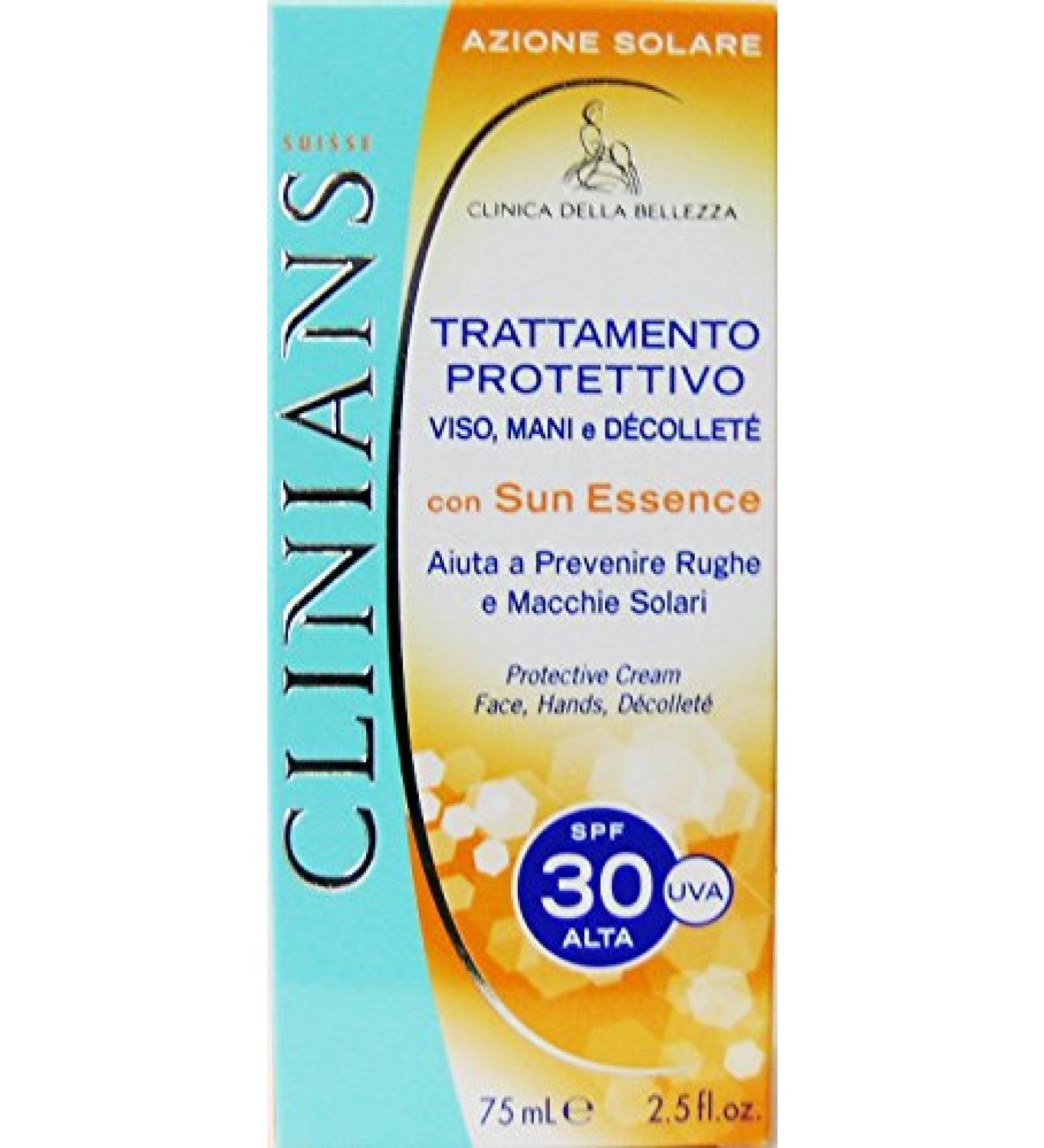 Viso sun cream, Mani E Décolleté Spf 30 75 Ml. Trattamento Protettivo