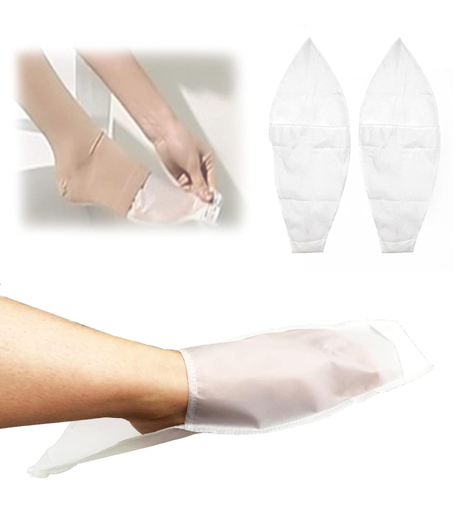 Open Toe Compression Sock Aid - Easy Slide Applicator for Disabled, Elderly, Pregnant - 2 Pcs - Buy Online on GoSupps.com