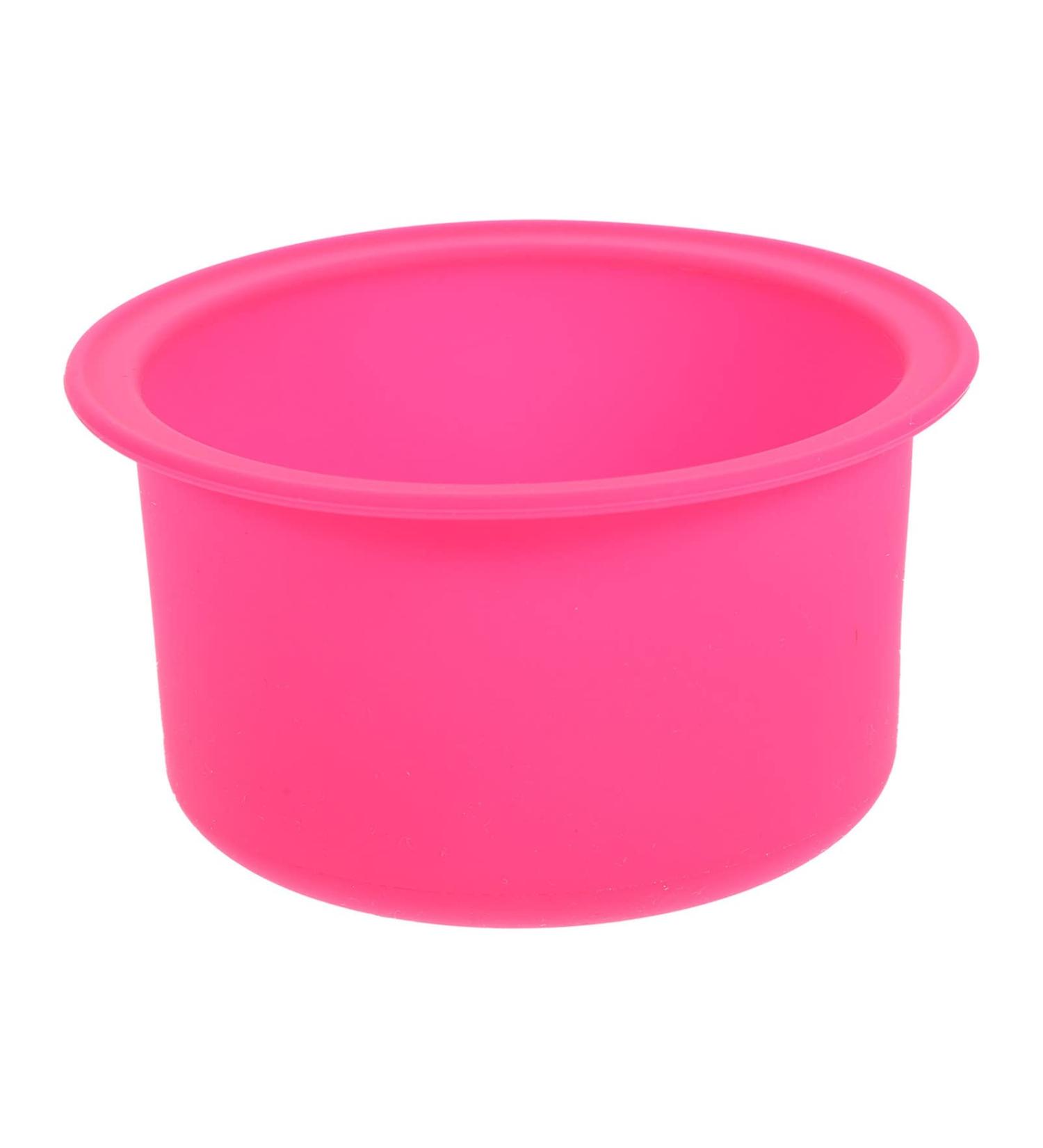 Milist 1PC Silicone Wax Warmer - Hair Removal Accessories Replacement Pot 12x12cm (Rosy) - International Shipping - Buy Online on GoSupps.com
