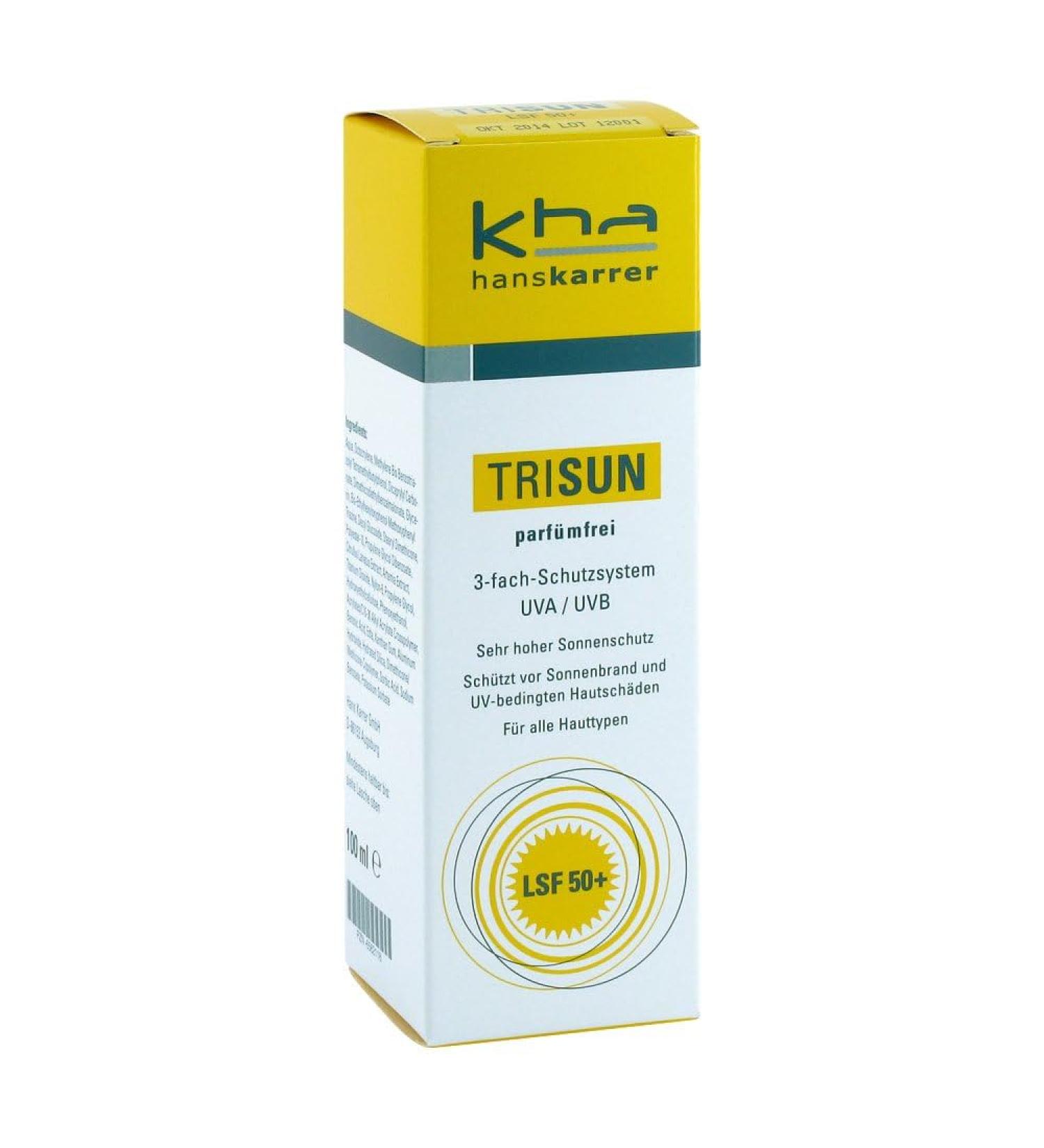 TRISUN sun protection gel SPF 50+ perfume-free 100 ml