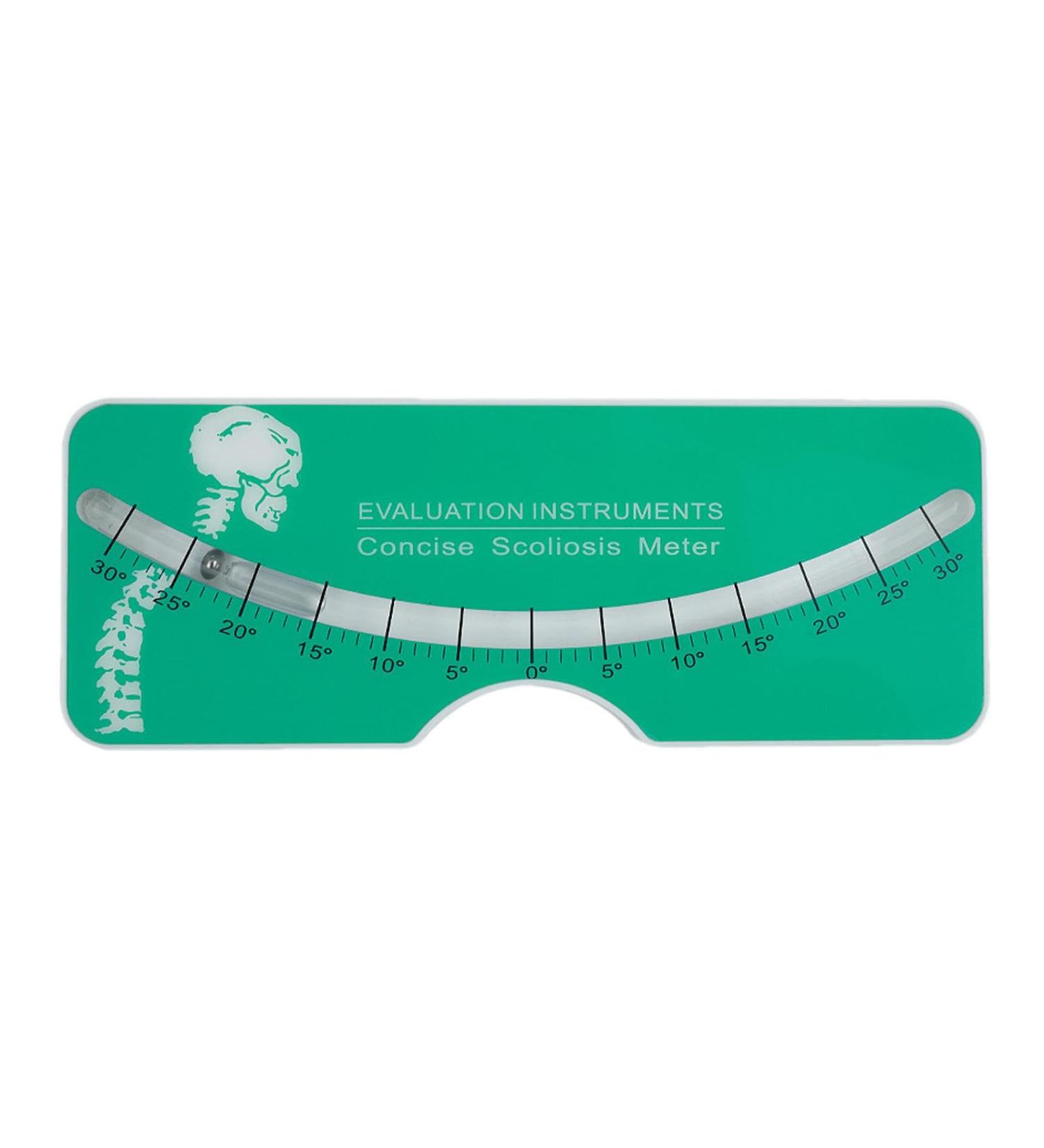 Generic Scoliosis Test Measuring Device | 0-30 Acrylic Lineal | Reusable & Portable Evaluation Tool | Ideal for Home & Travel - Buy Online on GoSupps.com
