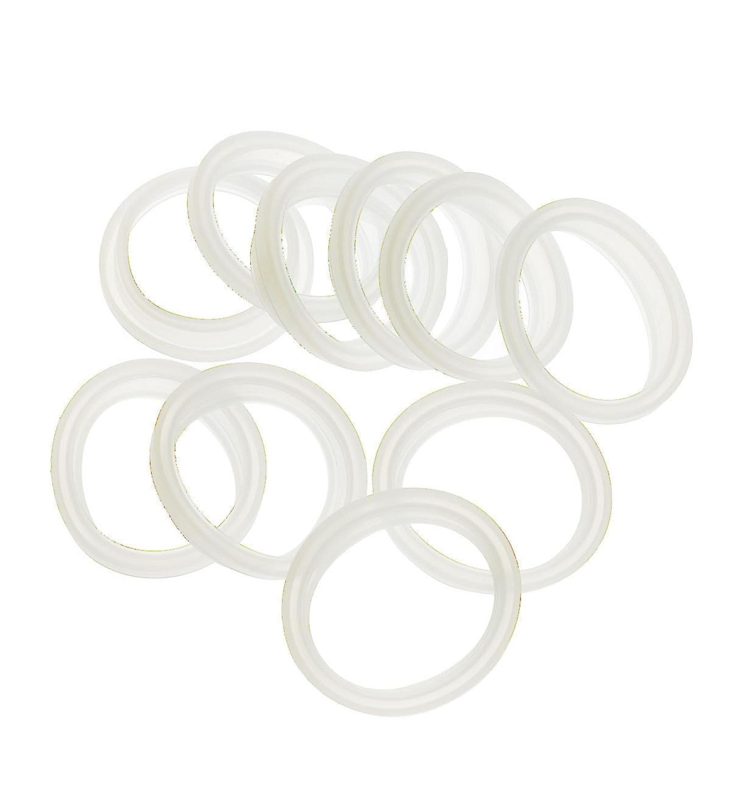 inhzoy 10 Pack Universal Replacement Silicone Gaskets Sealing O-Rings for Thermal Cup/Vacuum Bottle/Bullet Flask/Mug Cover Clear 1.8 inches 1.8 inches Clear - Buy Online on GoSupps.com