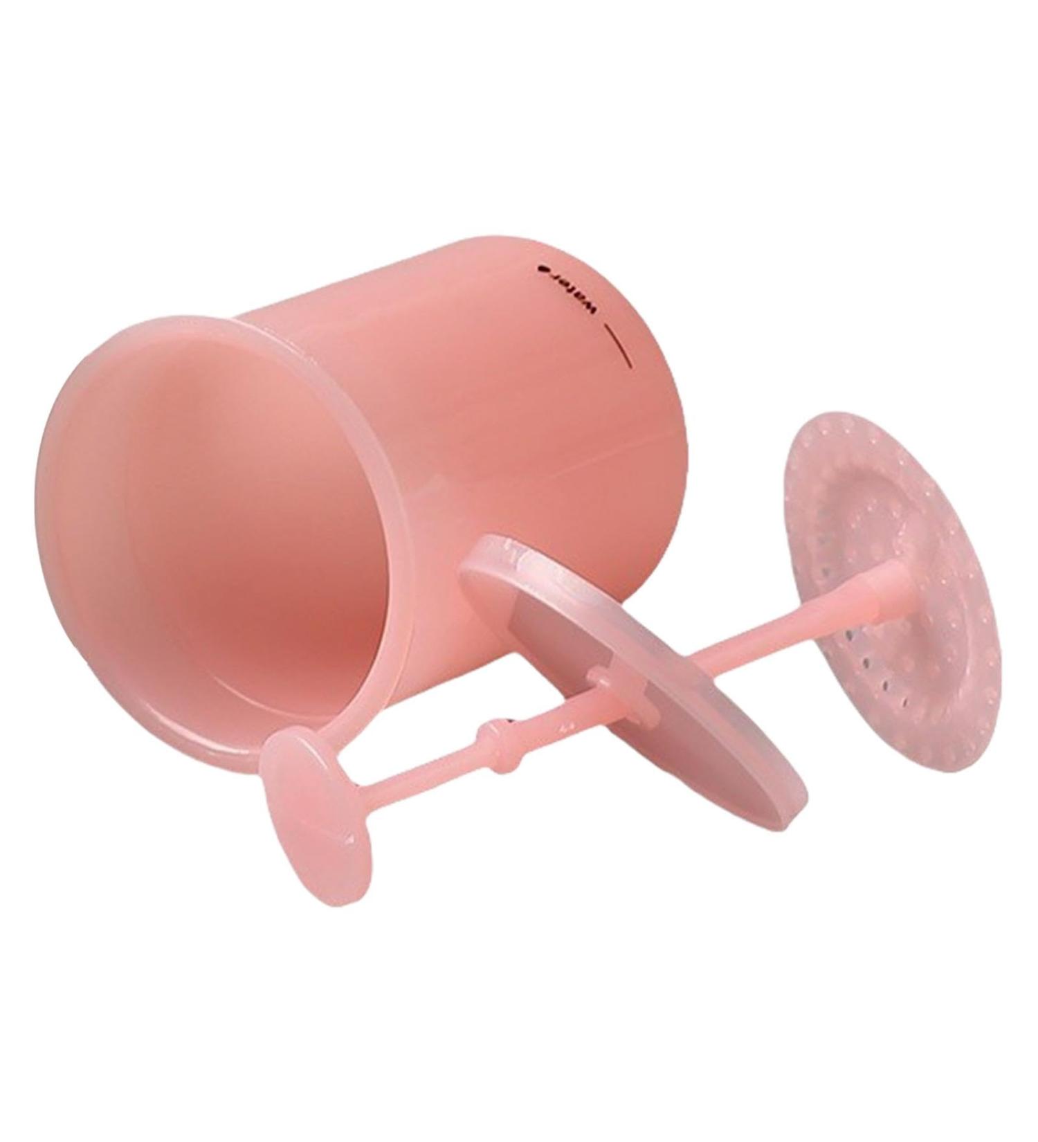 Foam Maker for Face Wash | Face Cleanser Foaming Bottle Portable | Cleansing Foaming Maker Ergonomic Skincare Facial Cleansing Tool Wash Facial Skin for Travel Pink - Buy Online on GoSupps.com