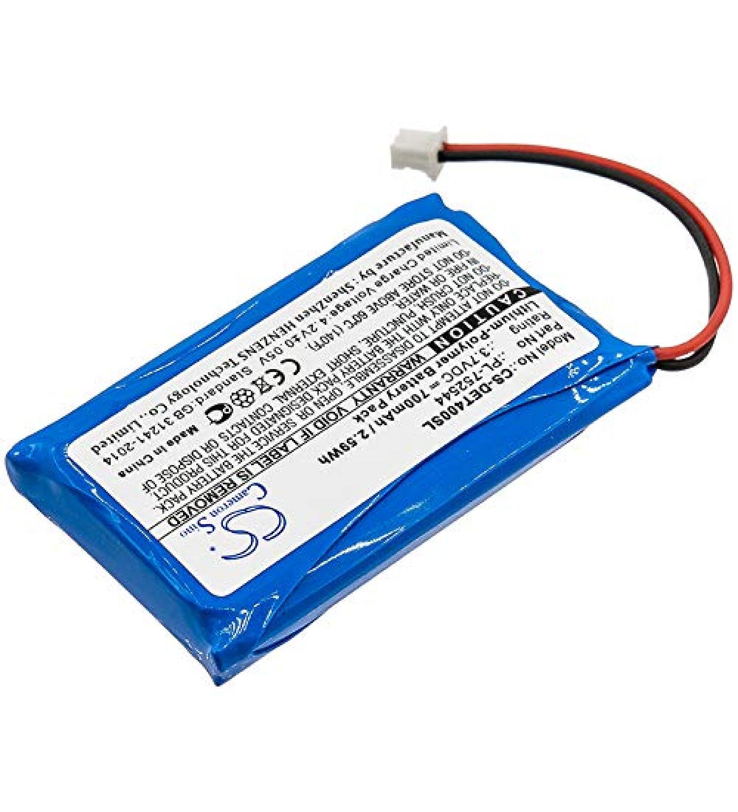 PRUVA 700mAh Battery for Educator EZ-902 EZ-903 EZ-904 & K9-400 Transmitters - International Shipping Available - Buy Online on GoSupps.com