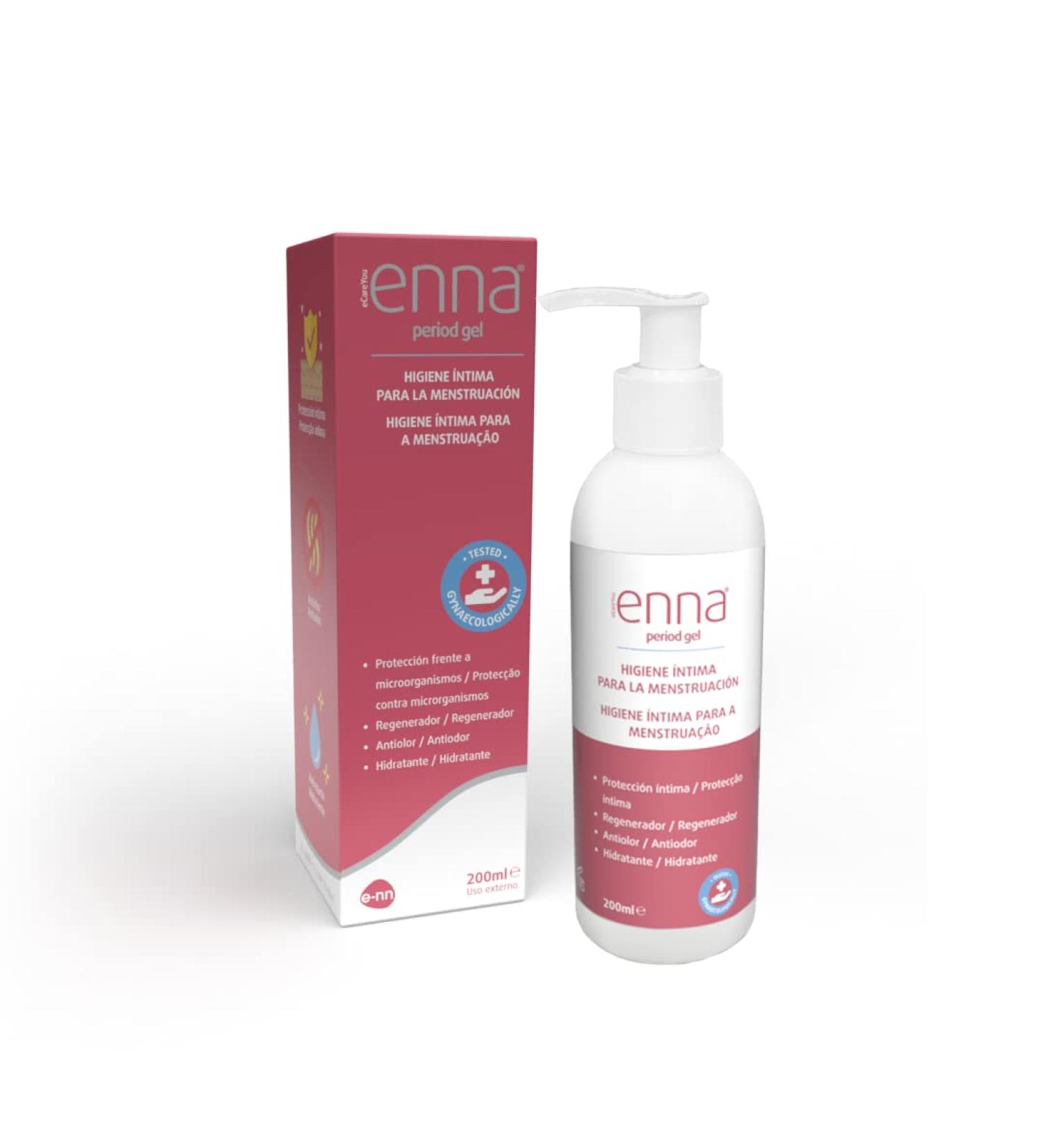 Enna Period Gel 200 ml | Intimate Hygiene Prevents Infections Perfume-Free & Odor-Inhibiting - Shop Internationally - Buy Online on GoSupps.com