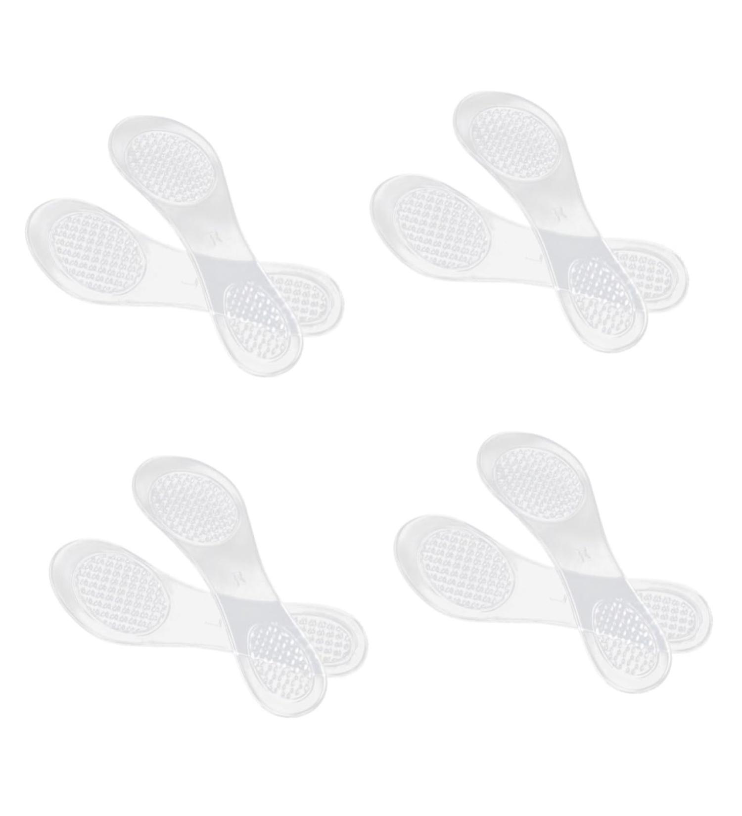 FOMIYES 4 Pairs Gel Insoles - Comfort High Heel Shoe Pads for All-Day Wear - Buy Online on GoSupps.com