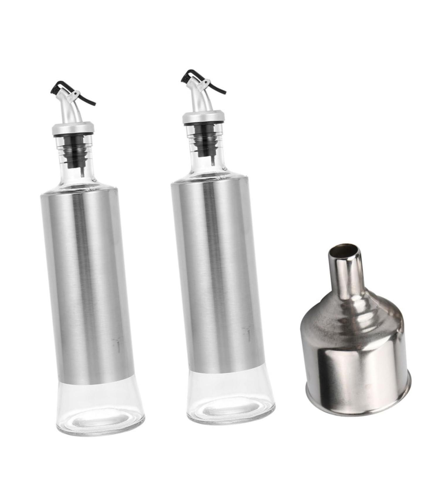 ABOOFAN 1 Set Glass Oiler Terrariums Glass Oil Pot Leak- Proof Ceiling Curtain Track Vinegar Cruet Dispenser Bottle Syrup Oil Dispenser Oilcan Leakproof Glass Vegetable Oil - Buy Online on GoSupps.com