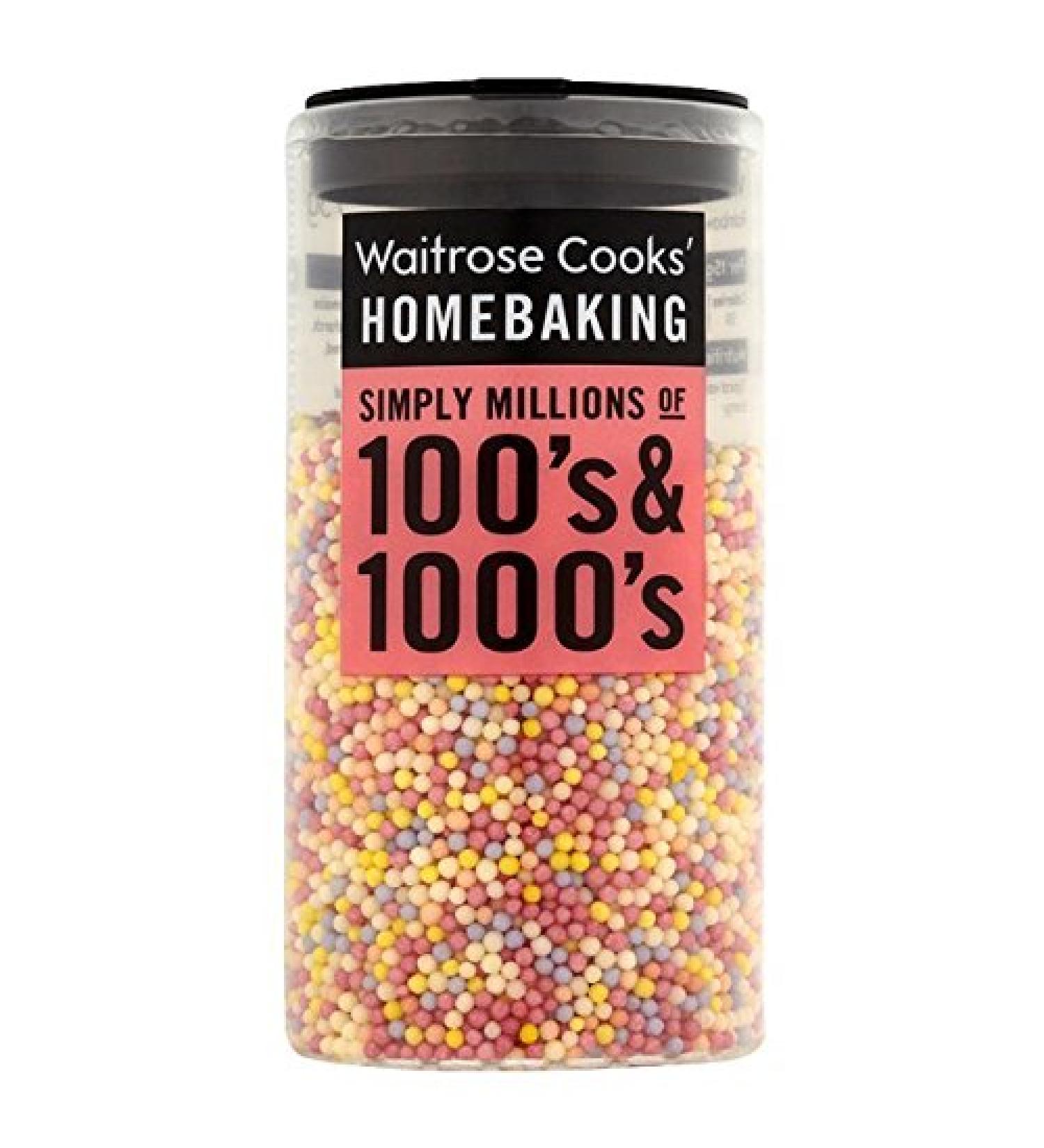 Waitrose Waitrose Coloured 100s & 1000s 75g