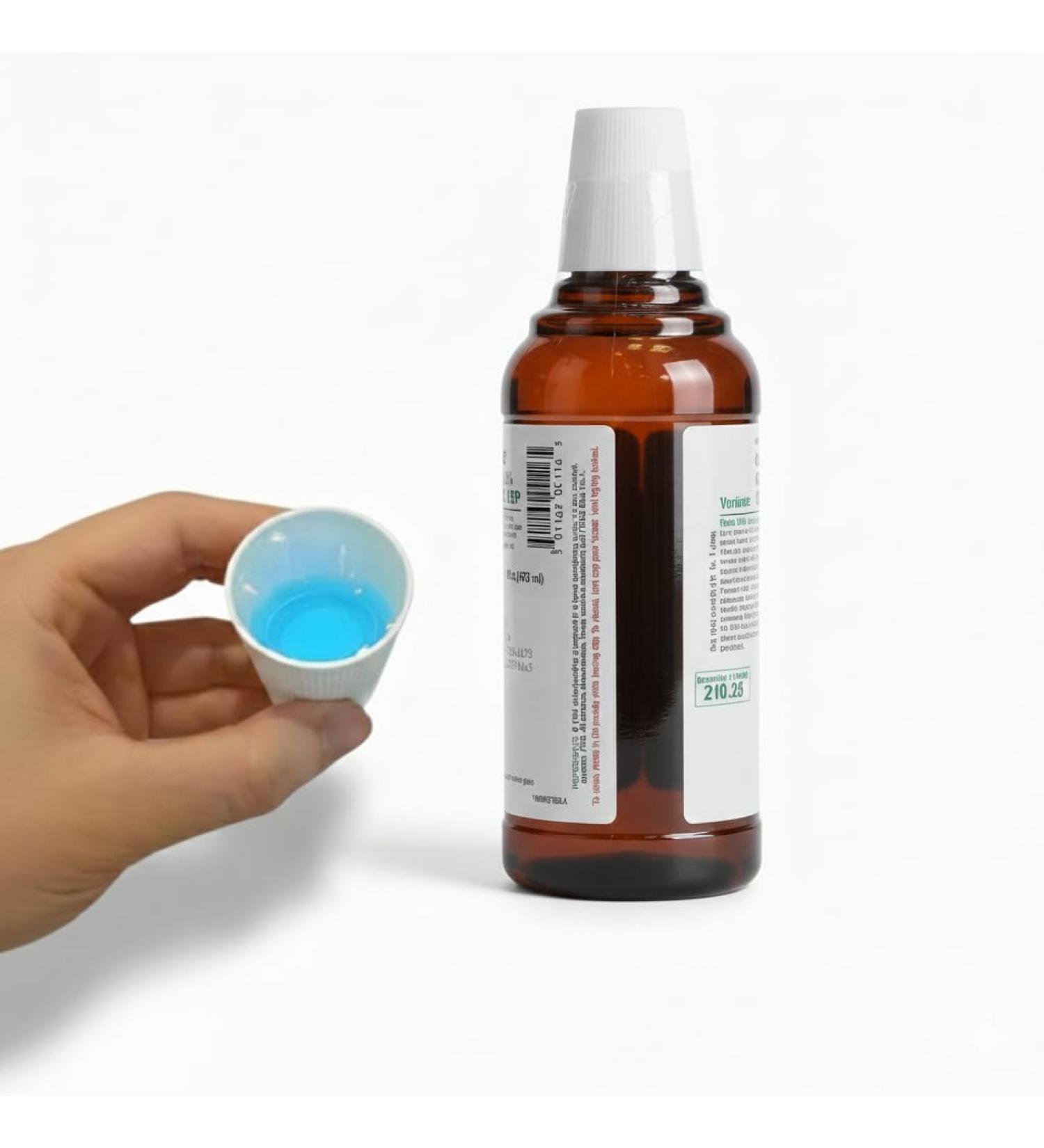 Luminous Care House Brand CHG 0.12% Oral Rinse Mint Flavor Mouthwash 16 oz Bottle Daily Oral Freshening Rinse Cosmetic Mouthwash for Clean Fresh Breath