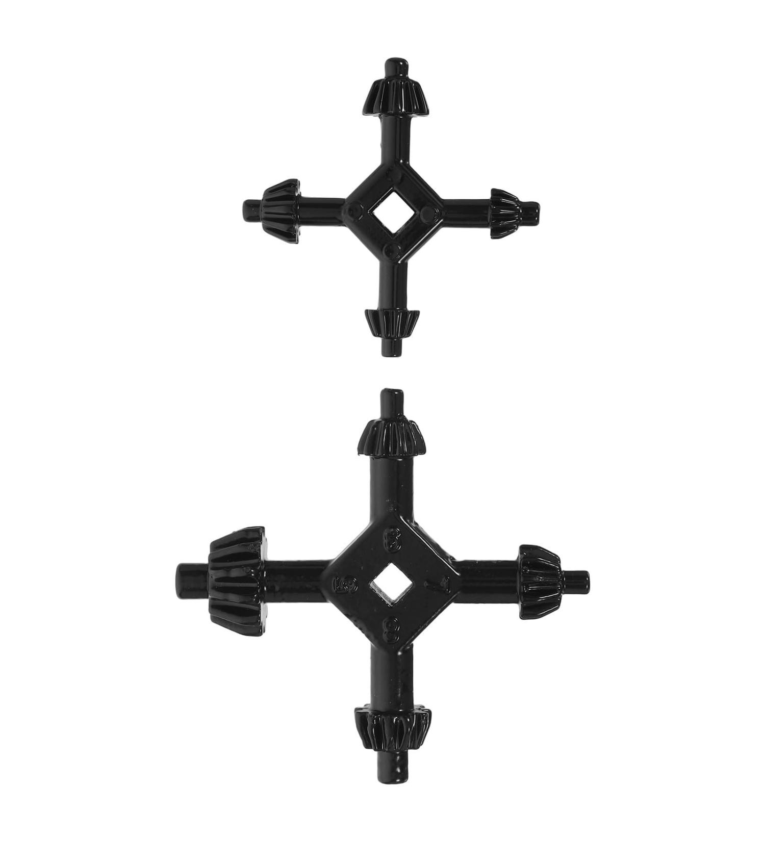 UKCOCO Lot de 2 Cl s de Mandrin en Acier R sistant Grosse et Petite Tailles Universelles pour Perceuse Manuelle Outil Multifonction pour Travaux de Per age Professionnels et Bricolage - Buy Online on GoSupps.com